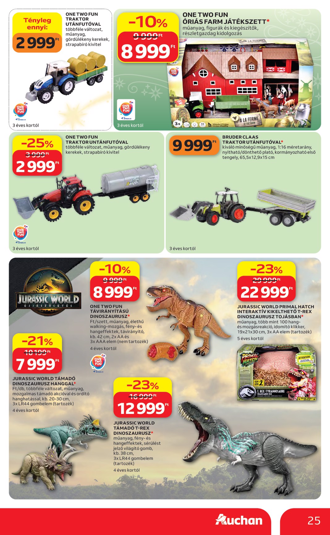 auchan - A jövőbeli Auchan Hipermarket akciós újság csütörtöktől 2026.10.22.-tól szerdától 2026.11.25.-ig érvényes. - page: 25