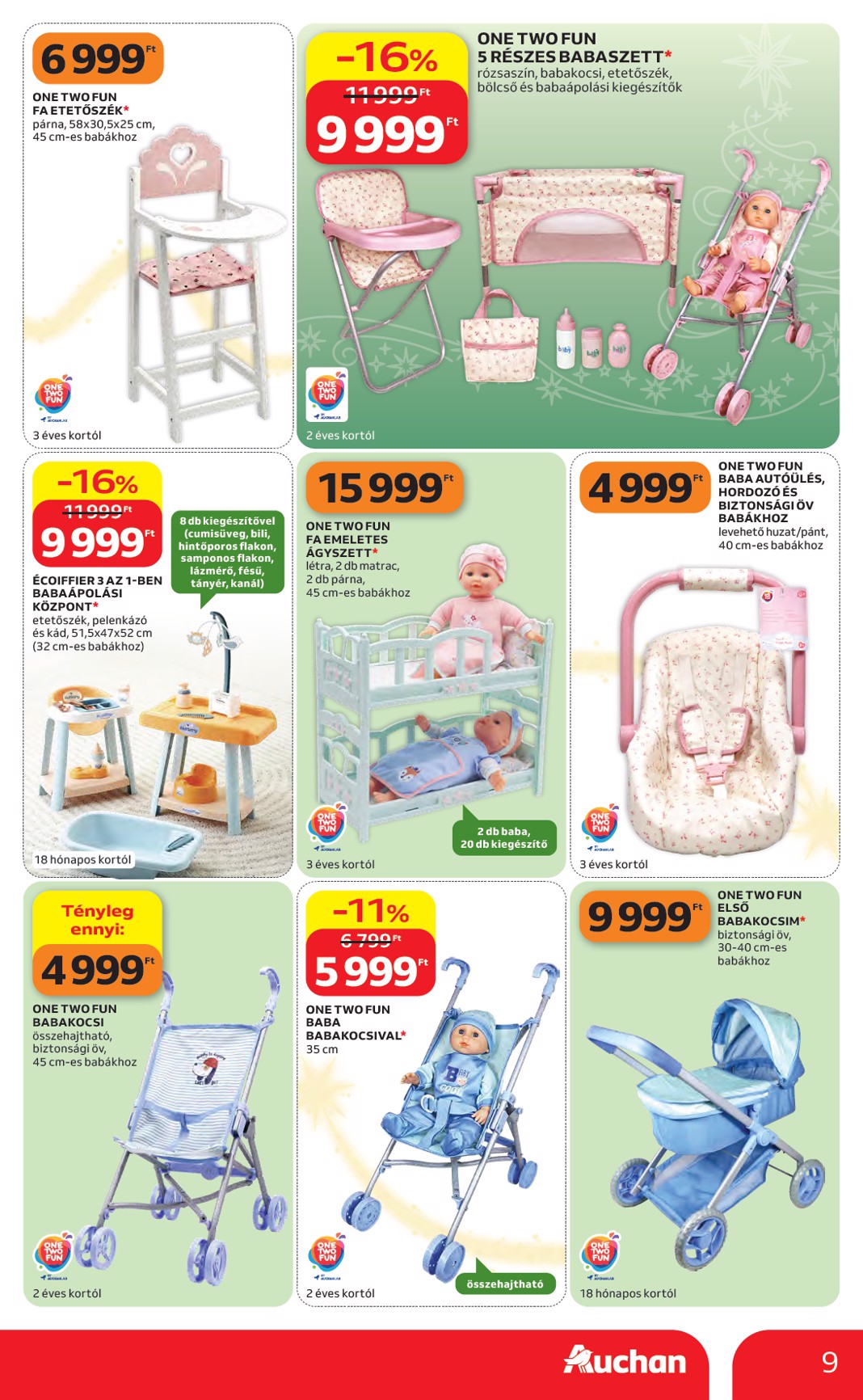 auchan - A jövőbeli Auchan Hipermarket akciós újság csütörtöktől 2026.10.22.-tól szerdától 2026.11.25.-ig érvényes. - page: 9