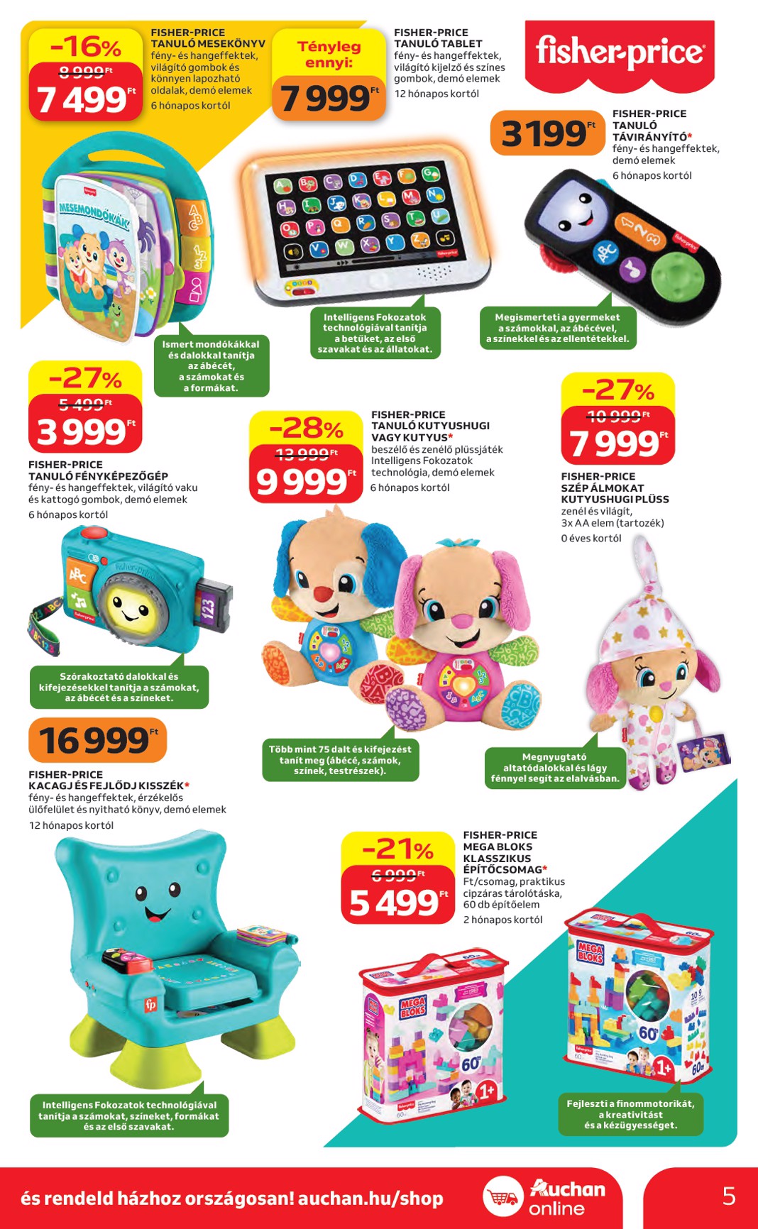 auchan - A jövőbeli Auchan Hipermarket akciós újság csütörtöktől 2026.10.22.-tól szerdától 2026.11.25.-ig érvényes. - page: 5