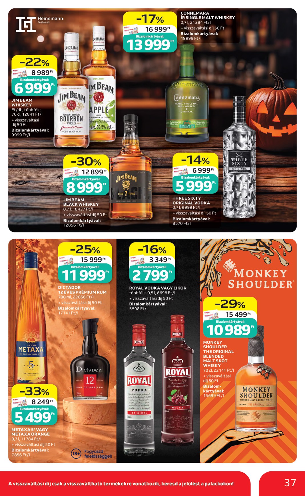 auchan - A jövőbeli Auchan Hipermarket akciós újság csütörtöktől 2026.10.22.-tól szerdától 2026.10.28.-ig érvényes. - page: 37