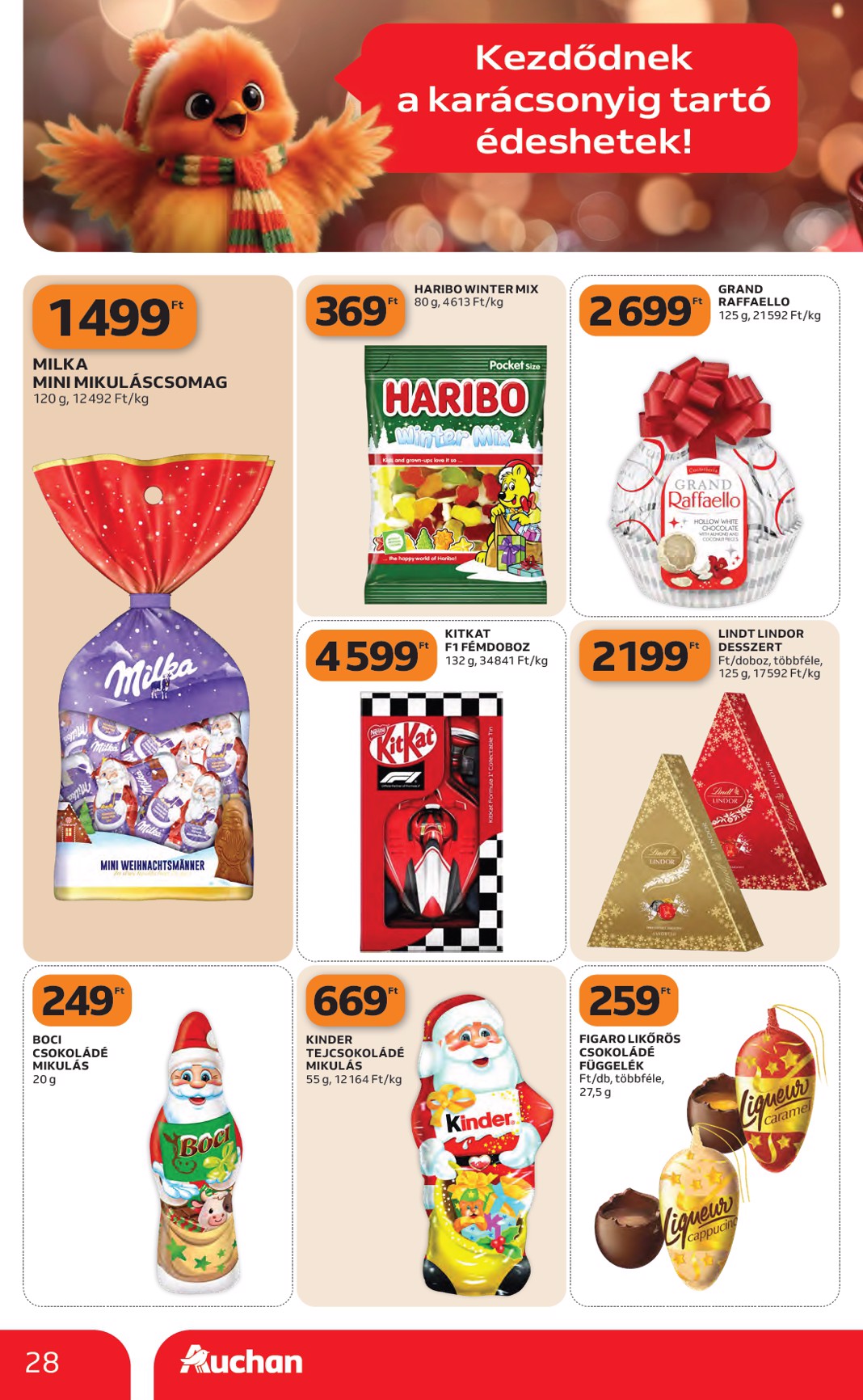 auchan - A jövőbeli Auchan Hipermarket akciós újság csütörtöktől 2026.10.22.-tól szerdától 2026.10.28.-ig érvényes. - page: 28