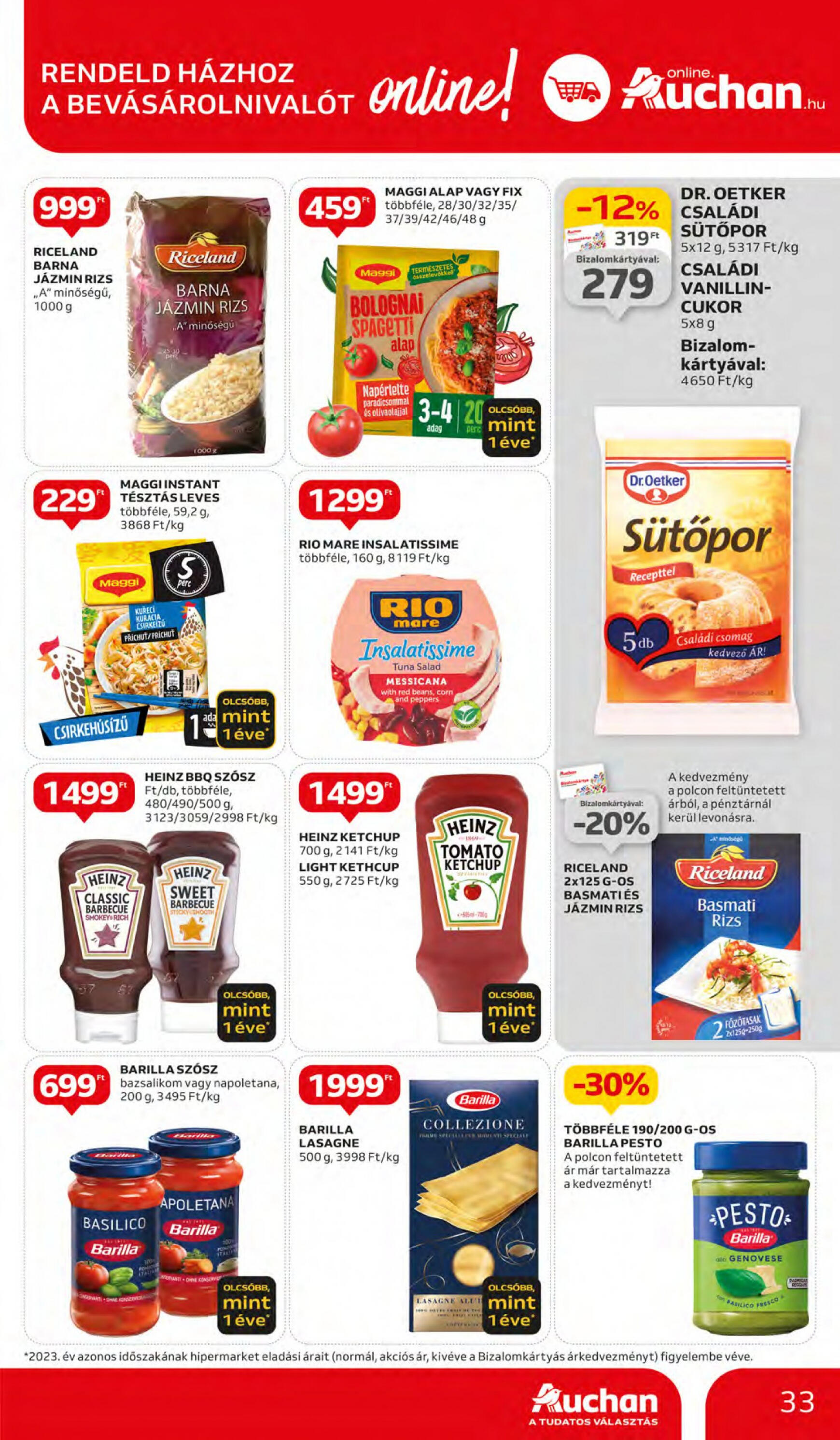 auchan - Aktuális újság Auchan 04.11. - 04.17. - page: 33