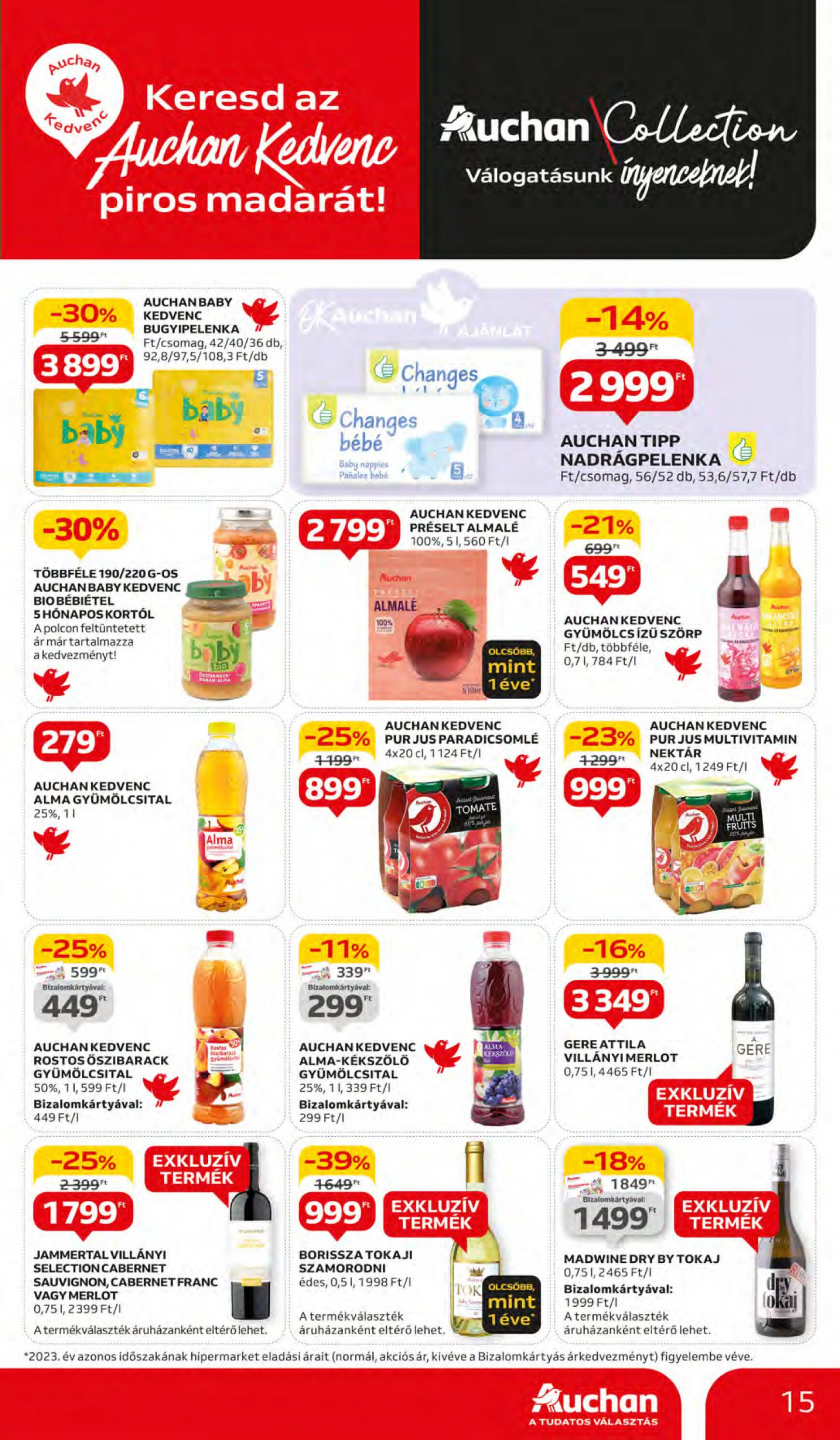 auchan - Aktuális újság Auchan 04.11. - 04.17. - page: 15