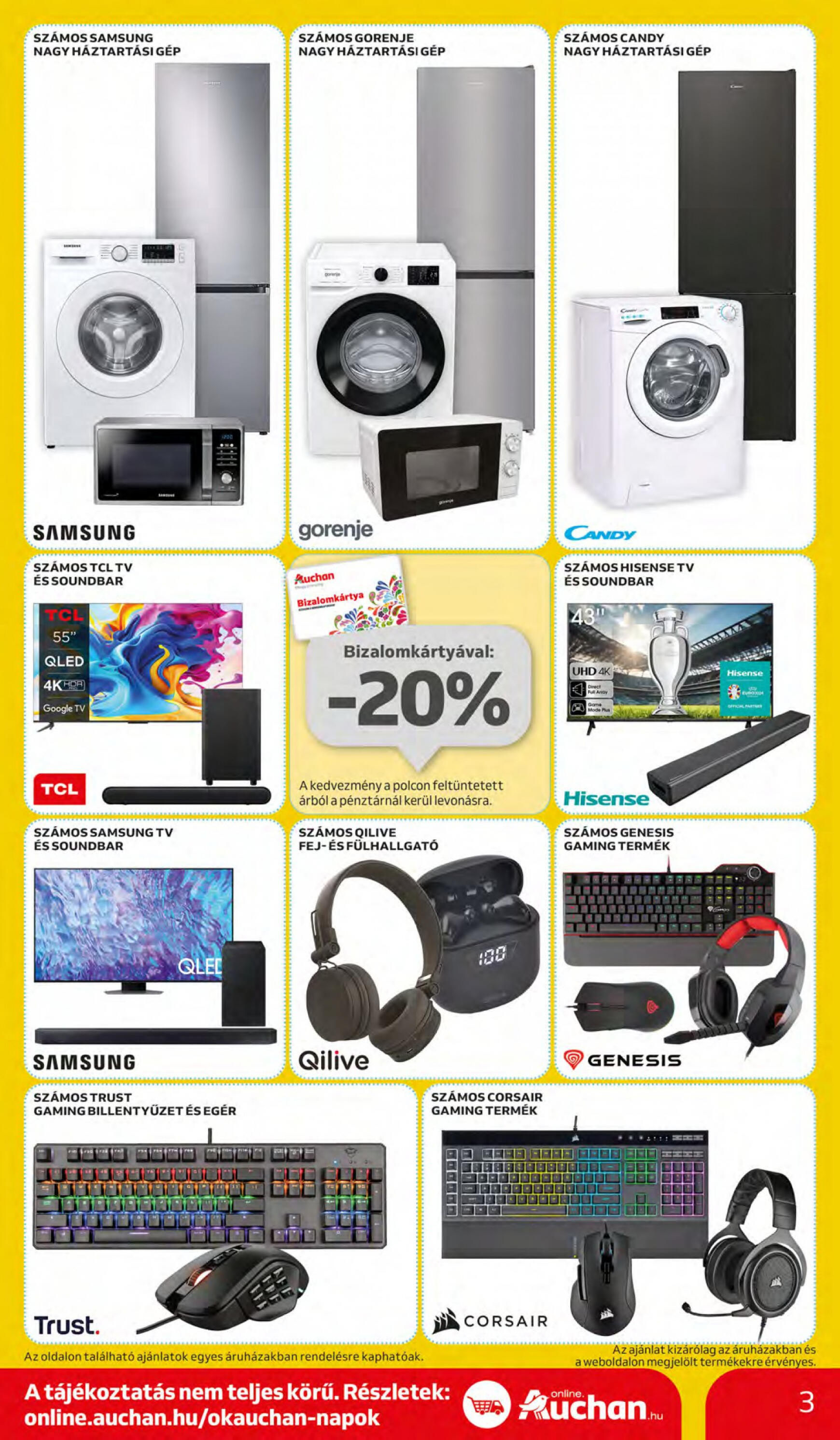 auchan - Aktuális újság Auchan 04.11. - 04.17. - page: 3