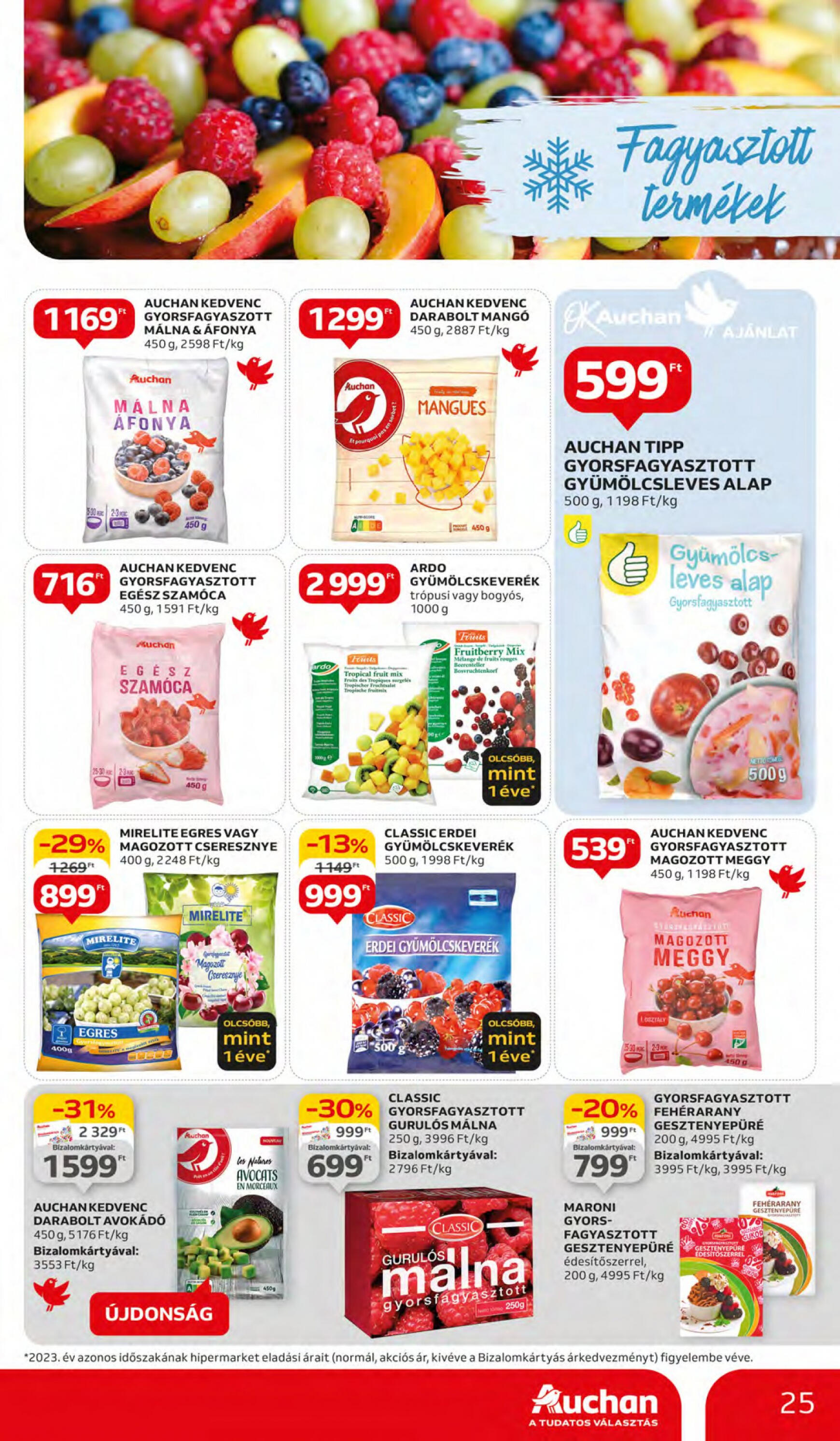 auchan - Aktuális újság Auchan 04.11. - 04.17. - page: 25
