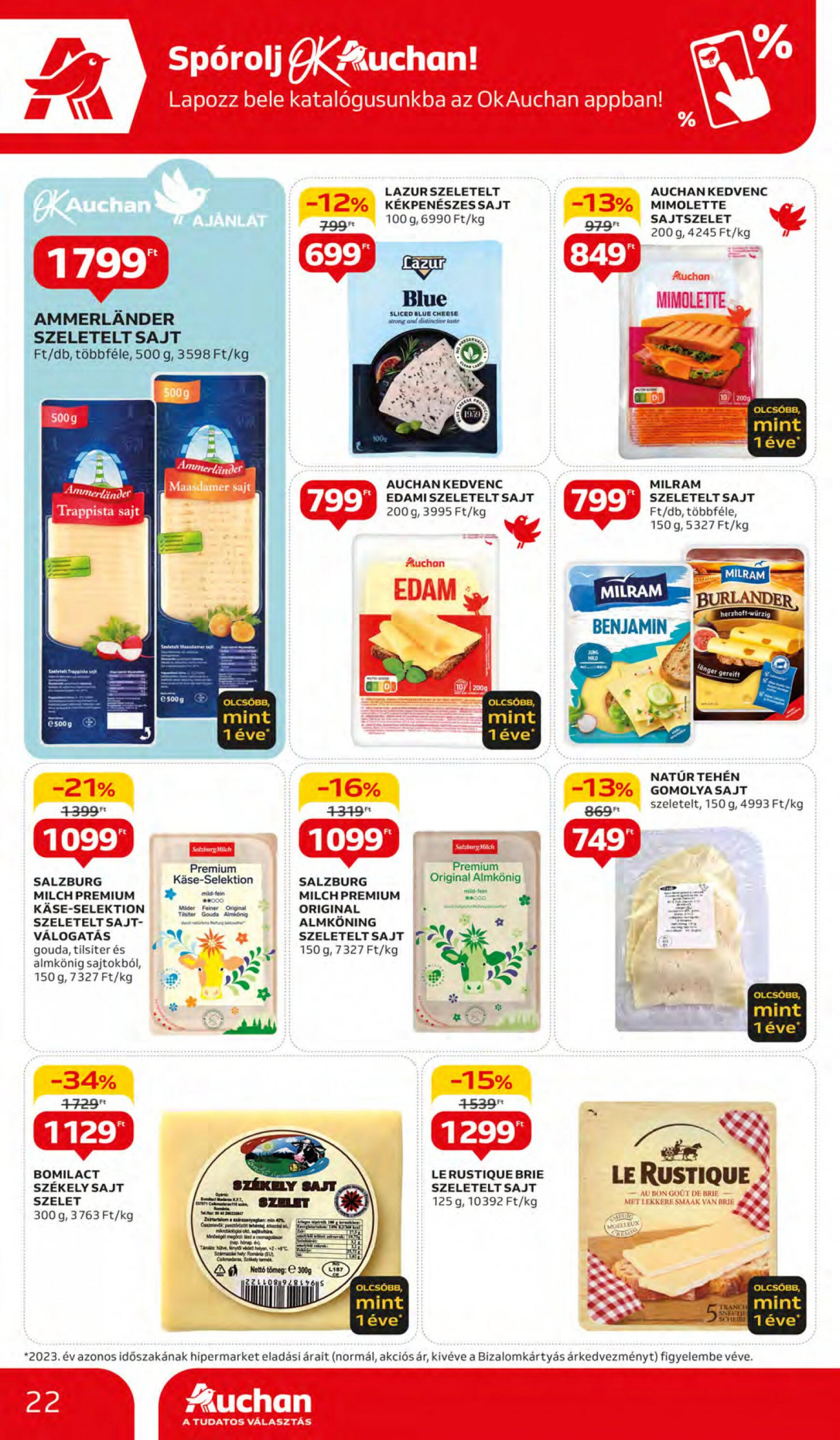 auchan - Aktuális újság Auchan 04.11. - 04.17. - page: 22