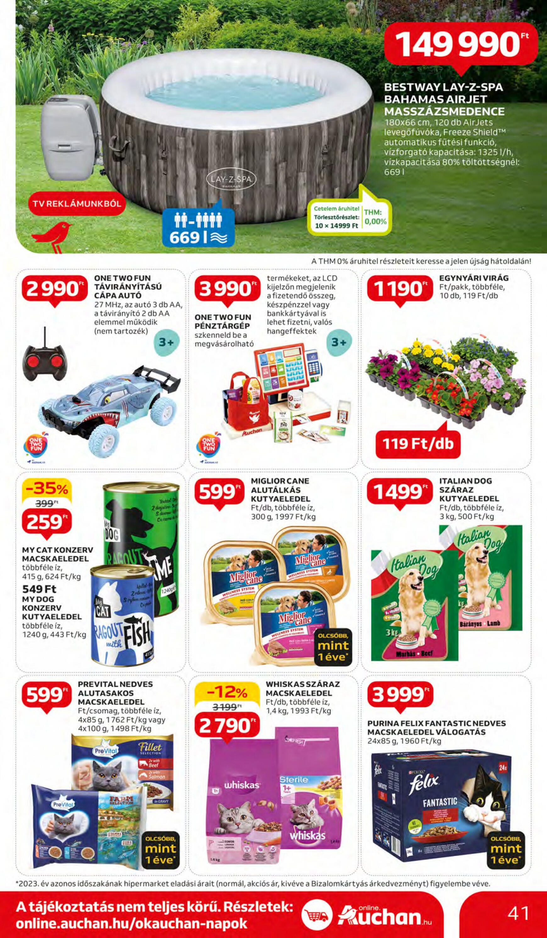auchan - Aktuális újság Auchan 04.11. - 04.17. - page: 41