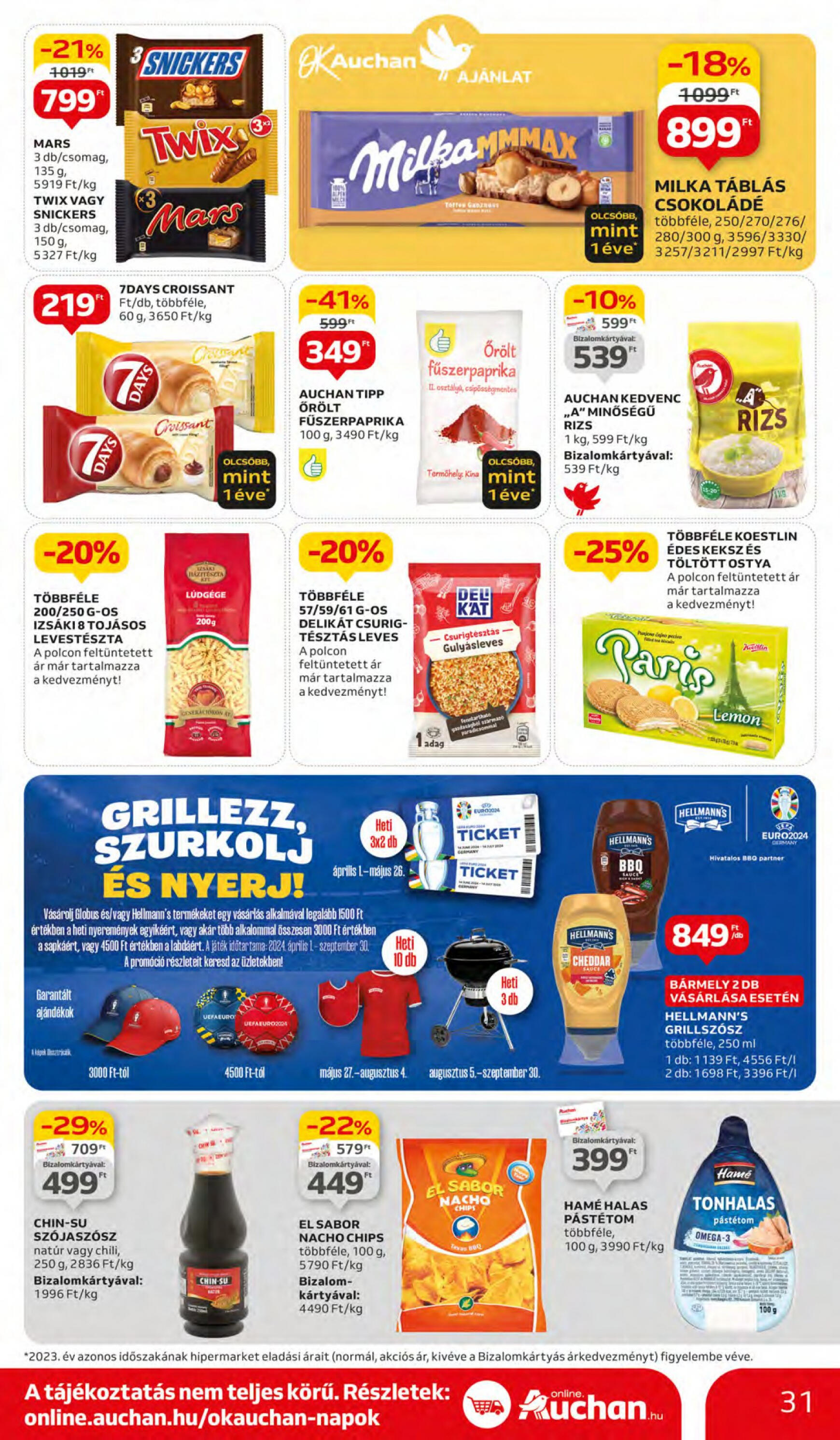 auchan - Aktuális újság Auchan 04.11. - 04.17. - page: 31