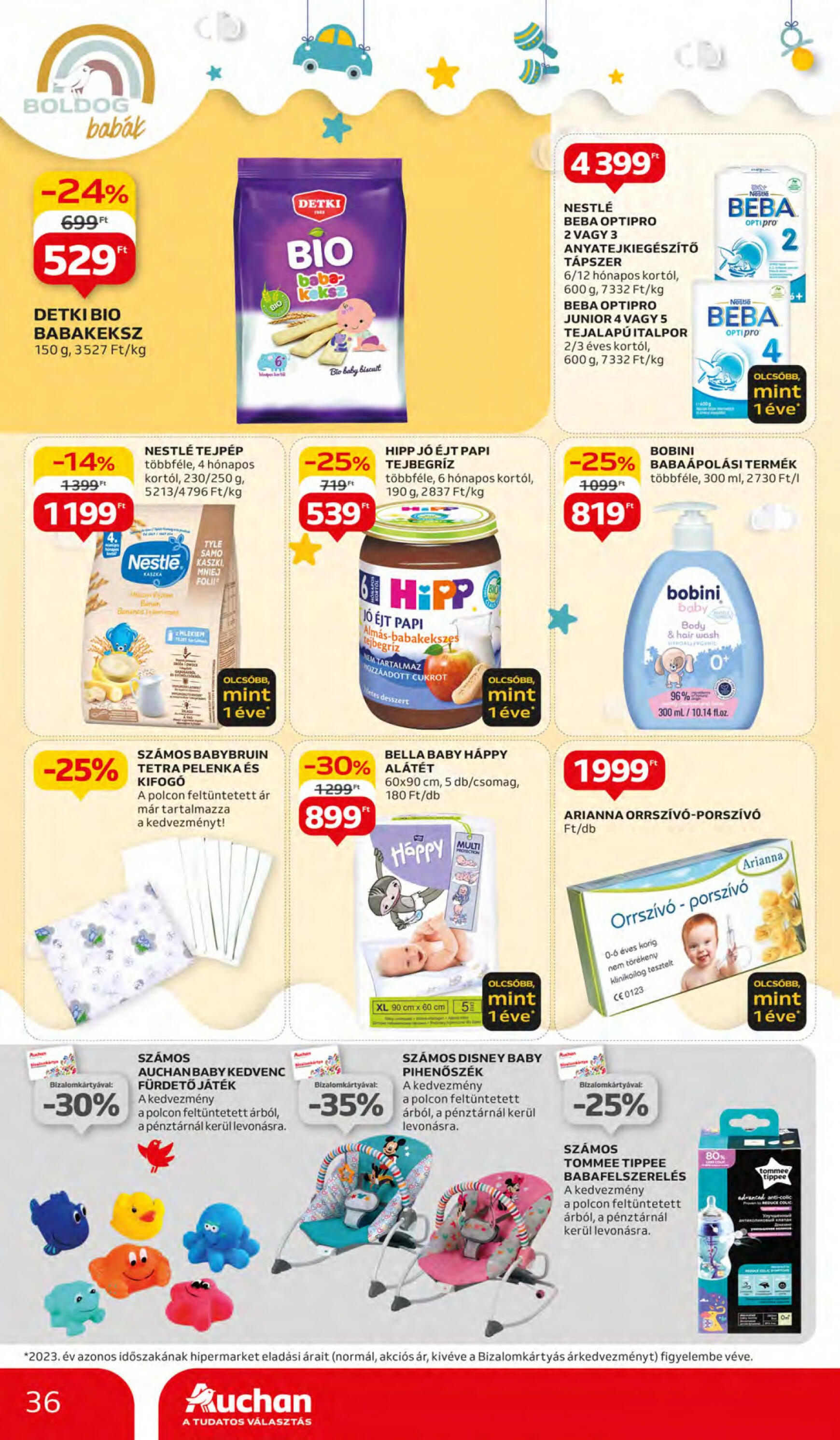 auchan - Aktuális újság Auchan 04.11. - 04.17. - page: 36