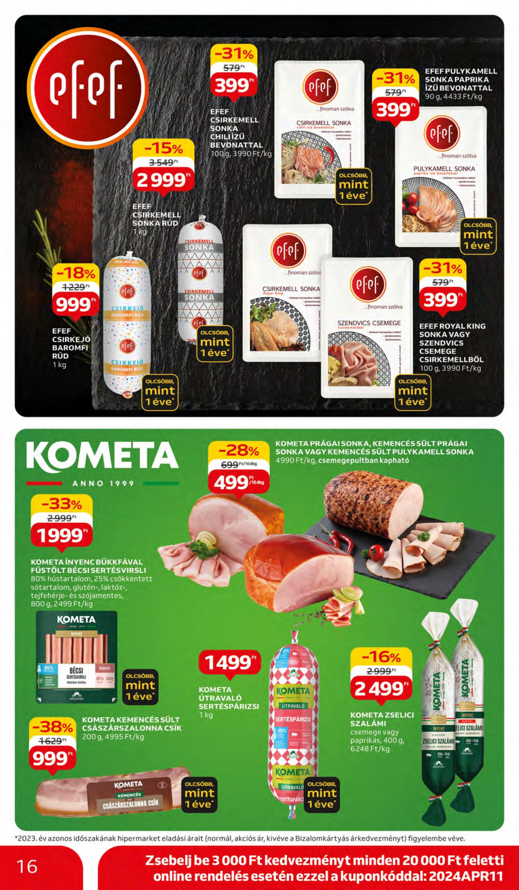 auchan - Aktuális újság Auchan 04.11. - 04.17. - page: 16