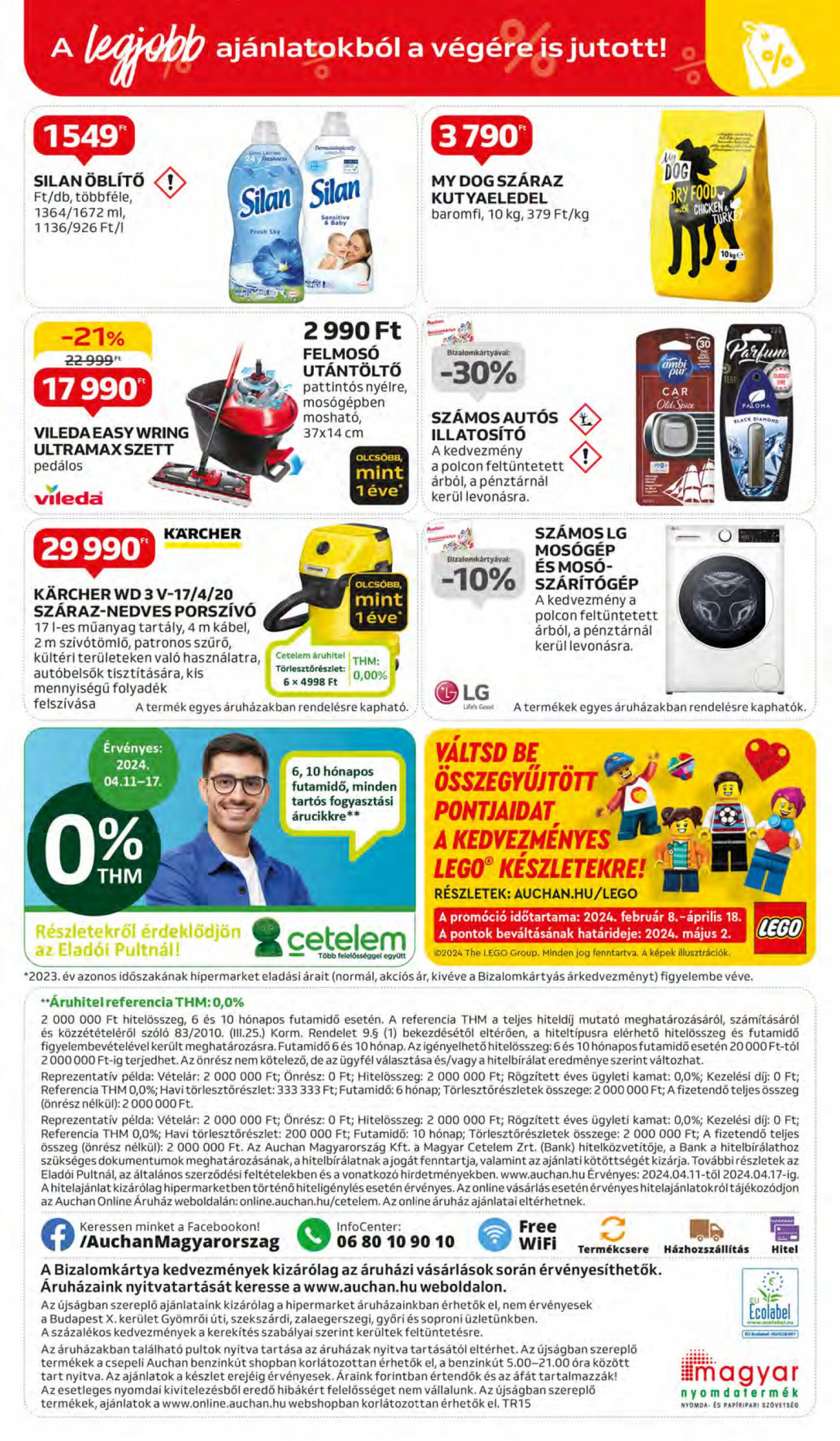 auchan - Aktuális újság Auchan 04.11. - 04.17. - page: 54