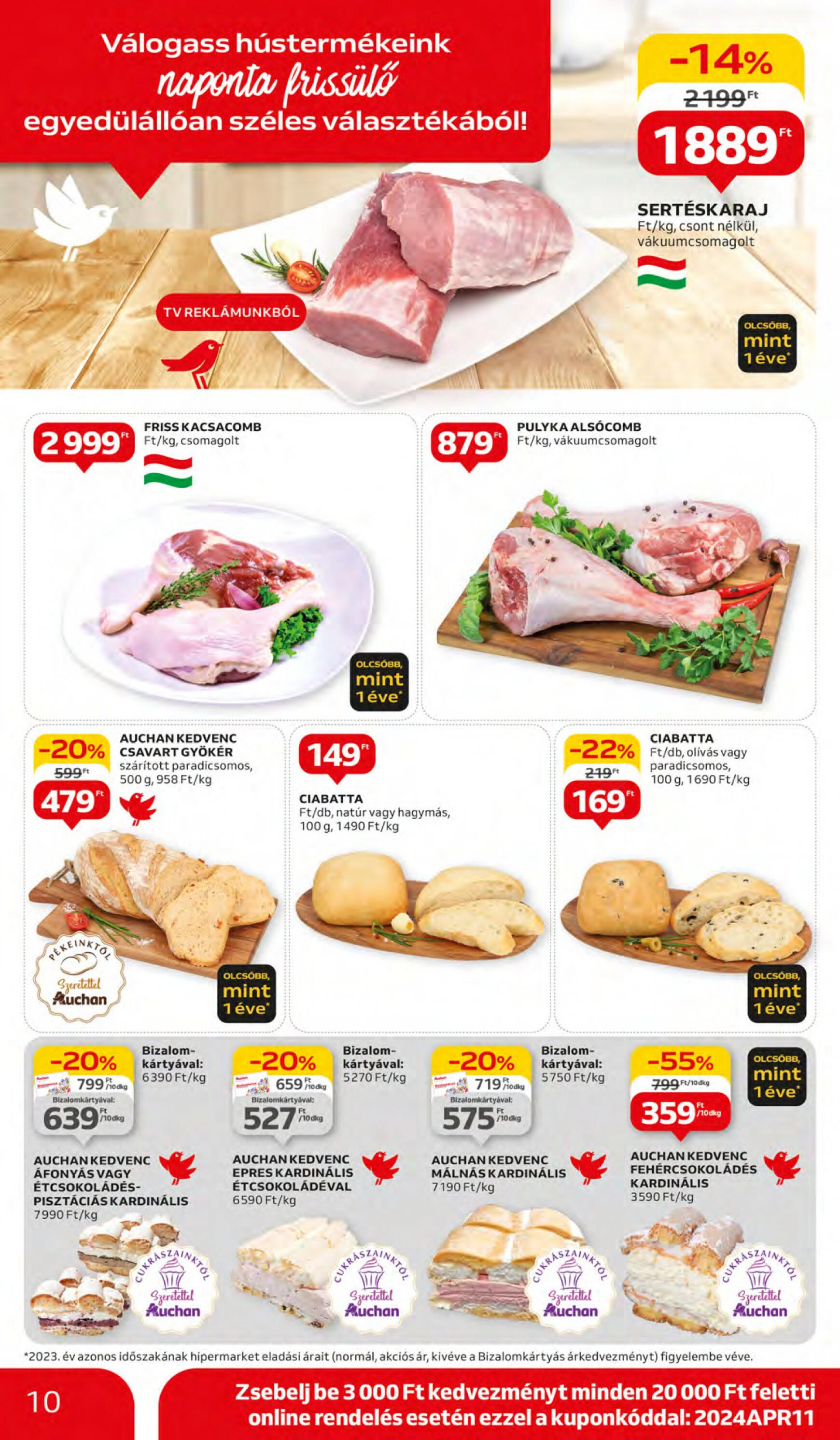 auchan - Aktuális újság Auchan 04.11. - 04.17. - page: 10