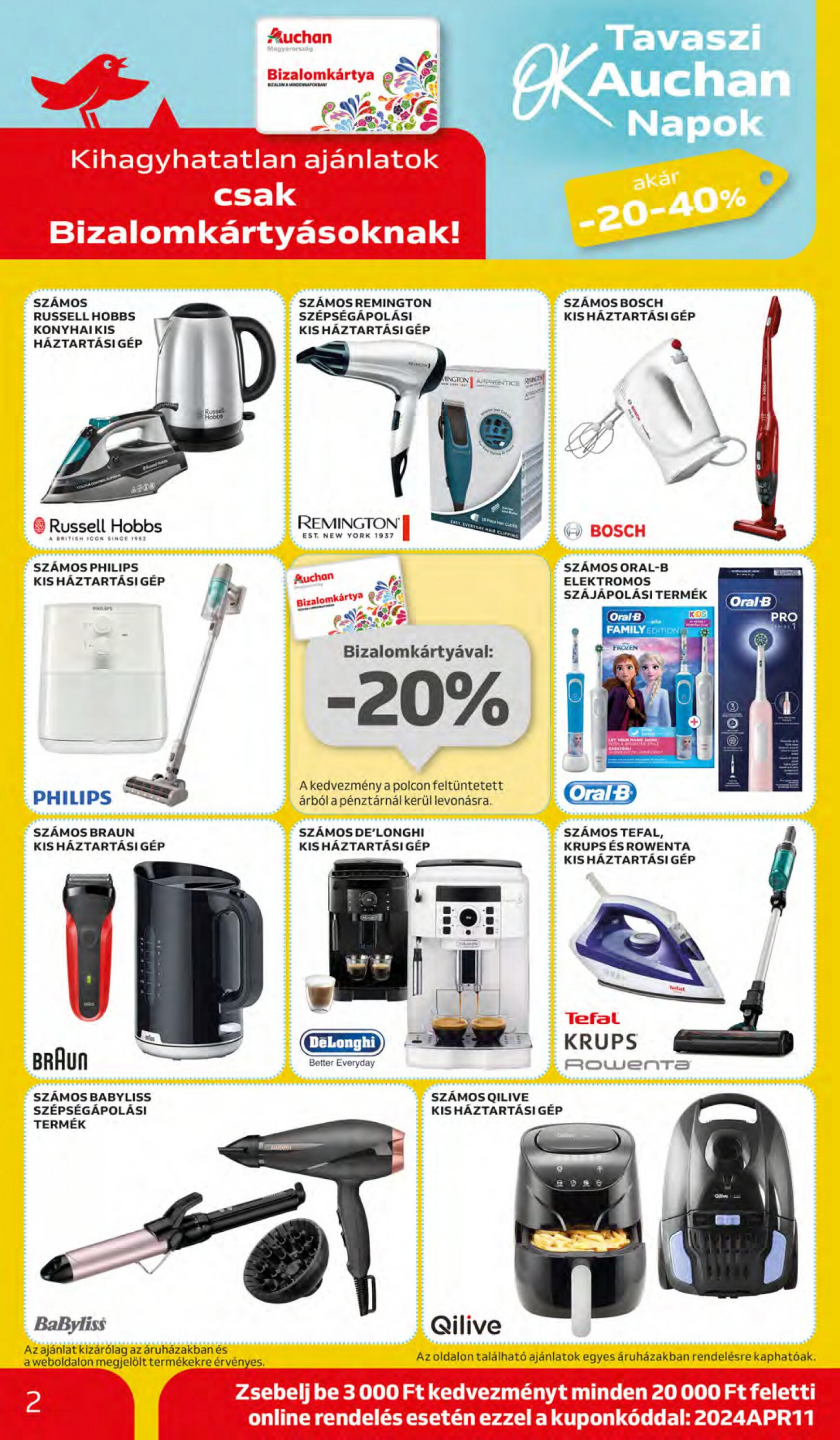 auchan - Aktuális újság Auchan 04.11. - 04.17. - page: 2