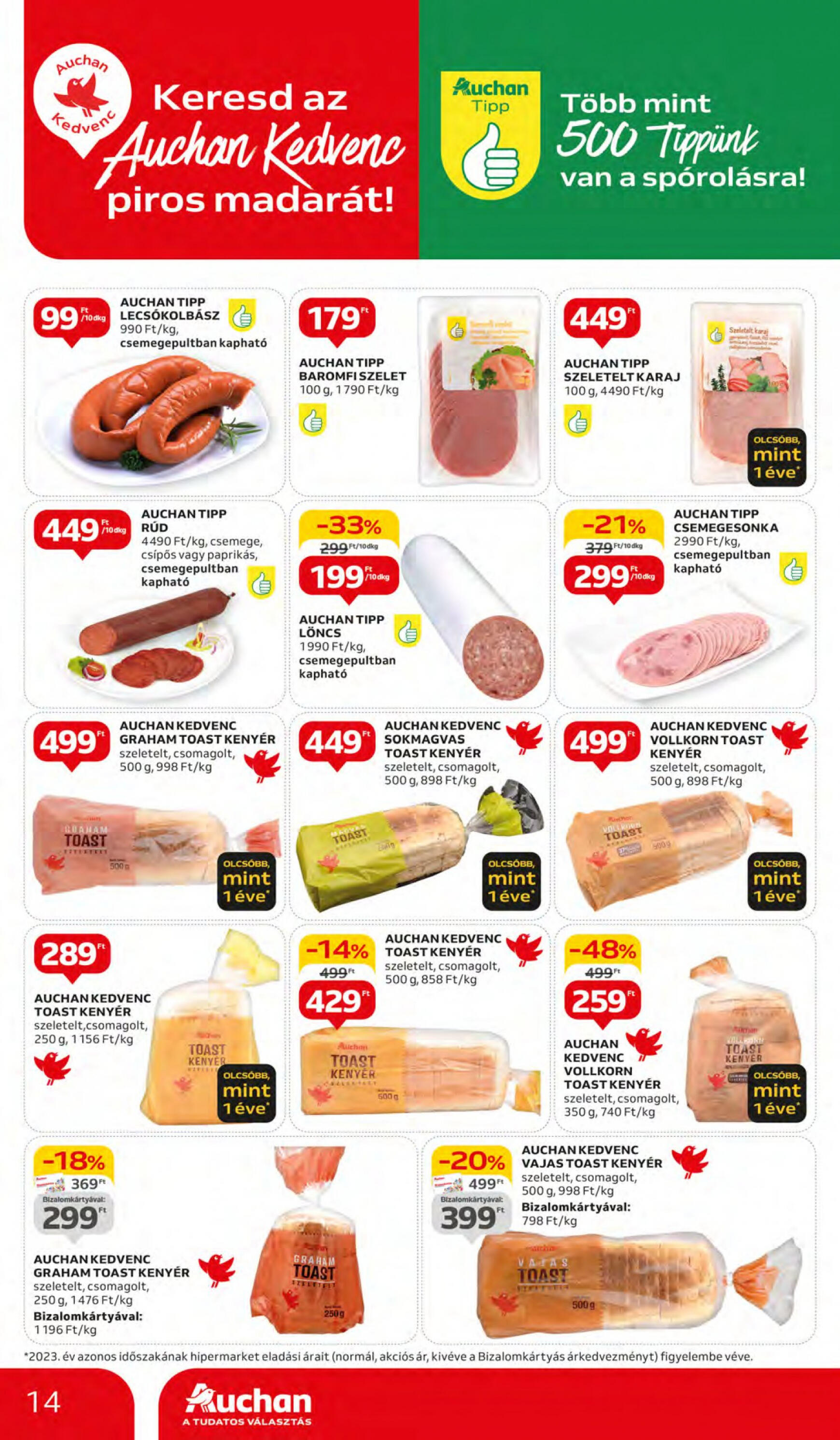 auchan - Aktuális újság Auchan 04.11. - 04.17. - page: 14