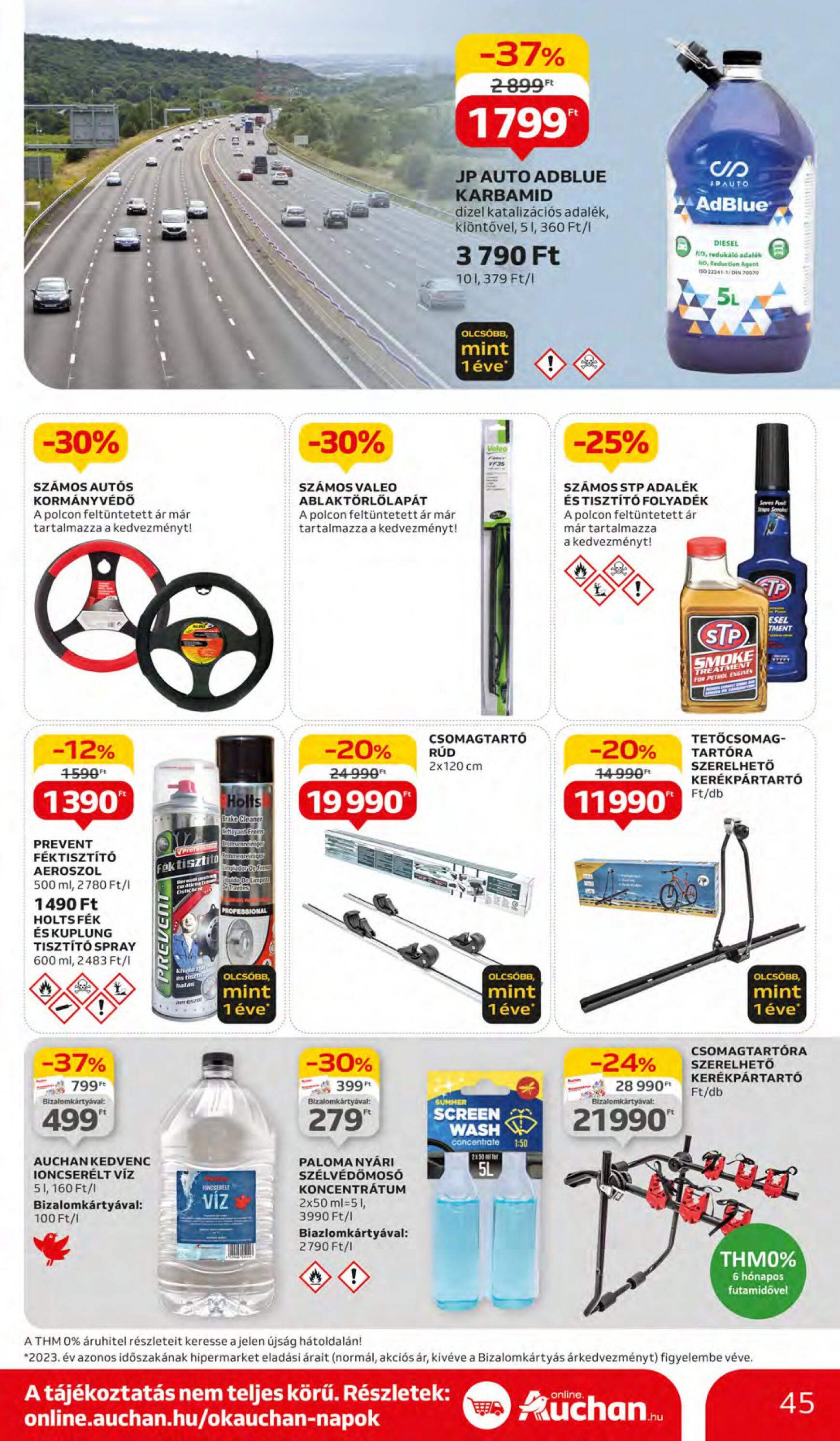 auchan - Aktuális újság Auchan 04.11. - 04.17. - page: 45
