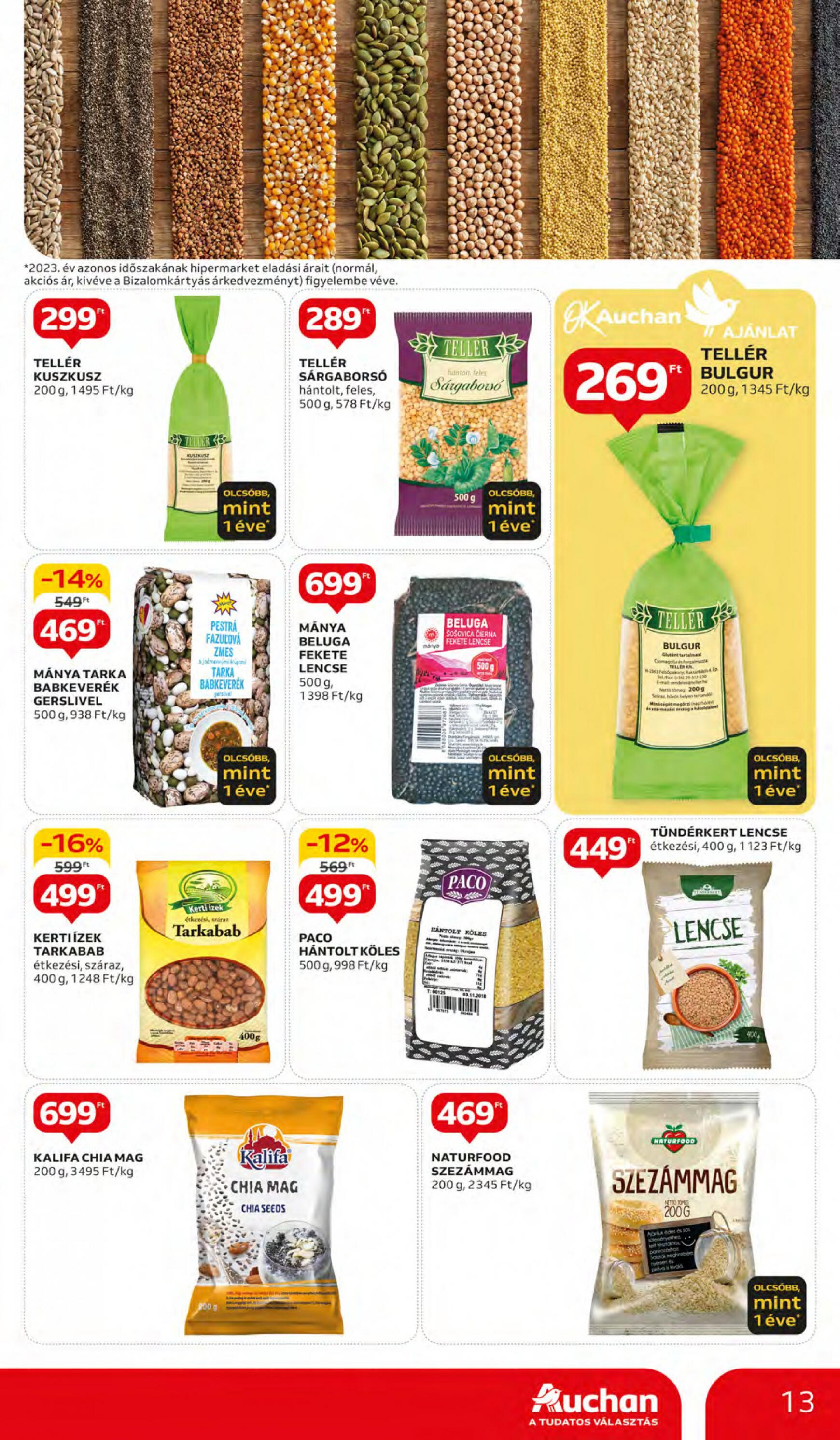 auchan - Aktuális újság Auchan 04.11. - 04.17. - page: 13