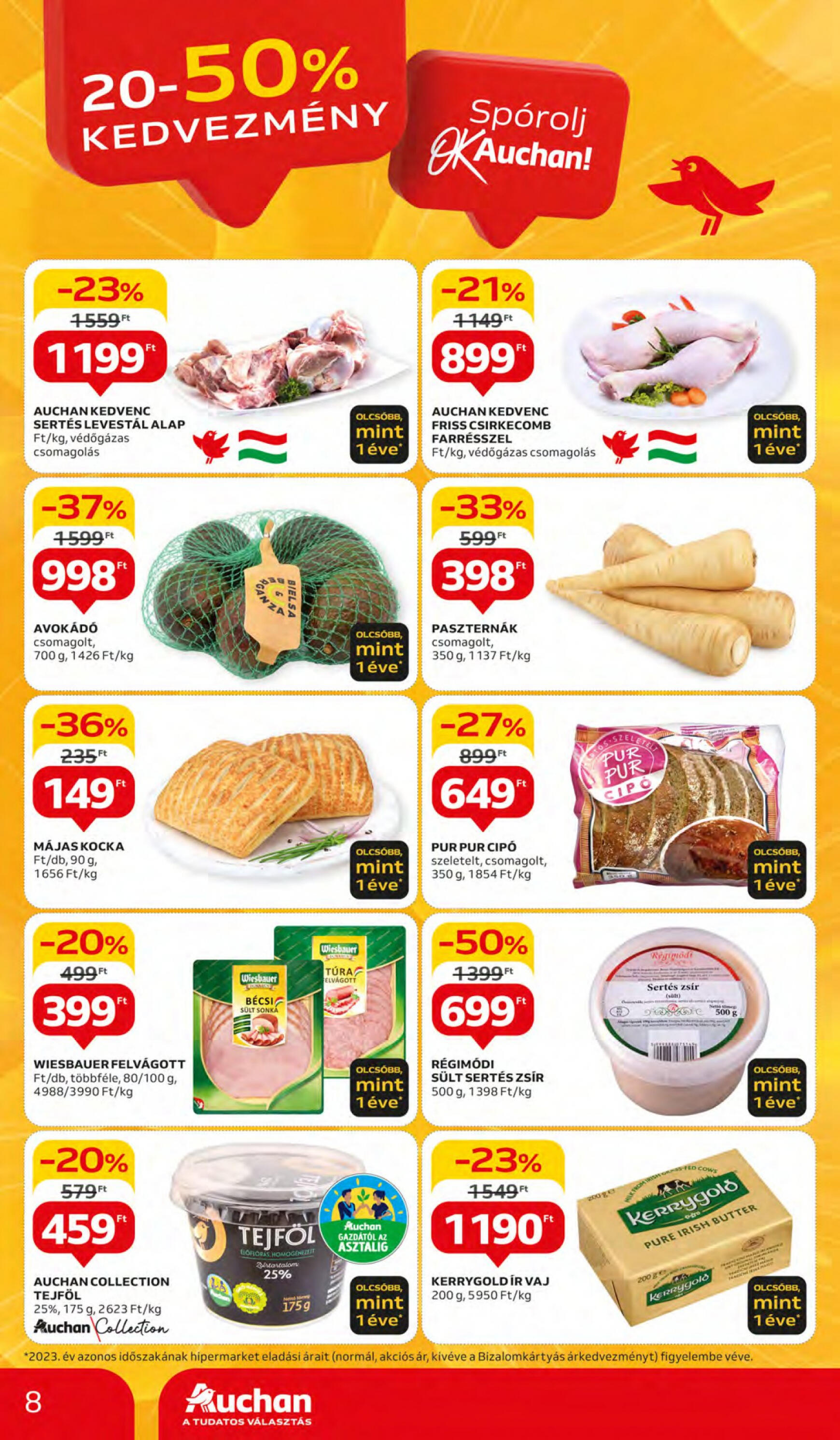 auchan - Aktuális újság Auchan 04.11. - 04.17. - page: 8
