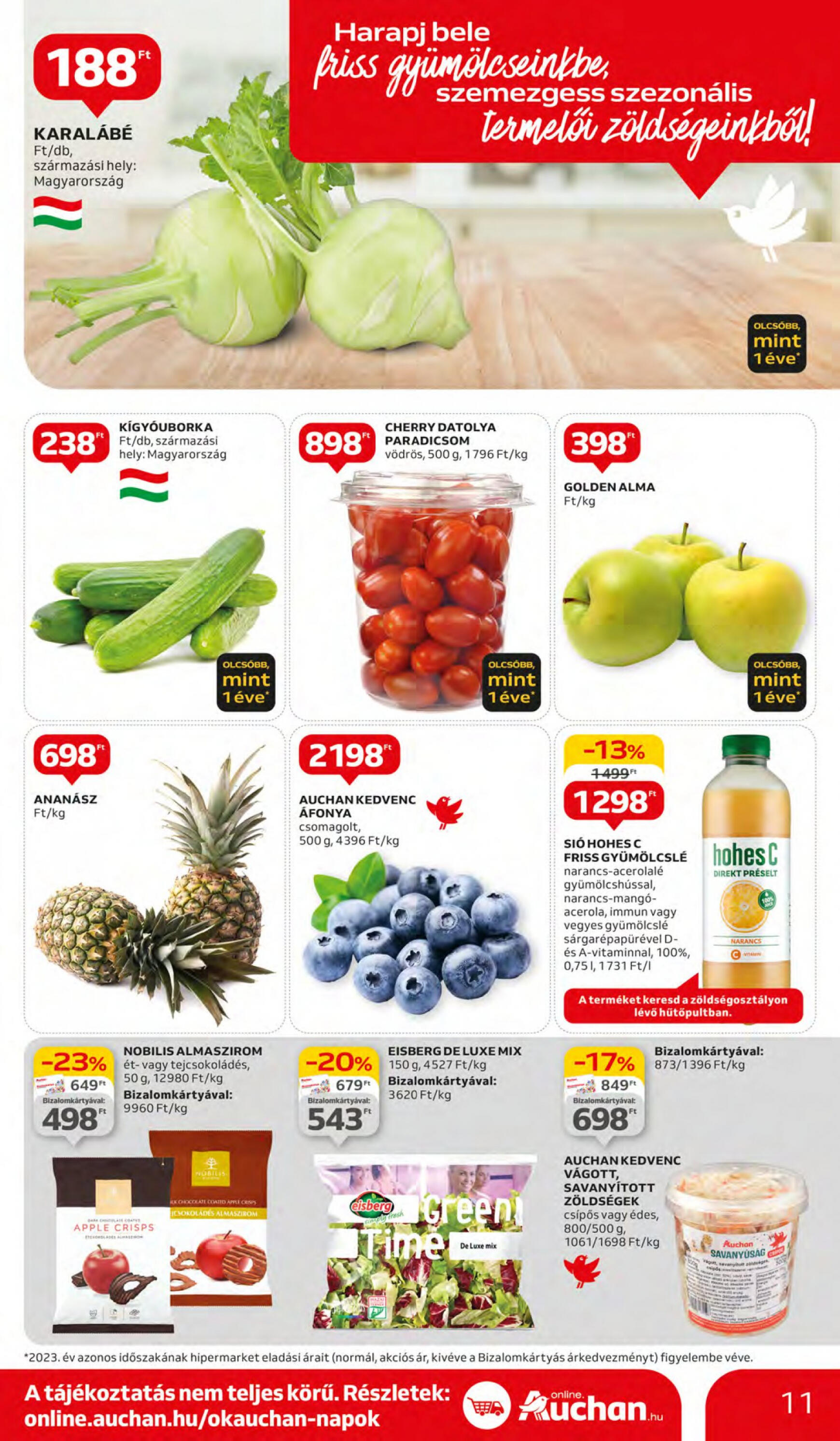 auchan - Aktuális újság Auchan 04.11. - 04.17. - page: 11