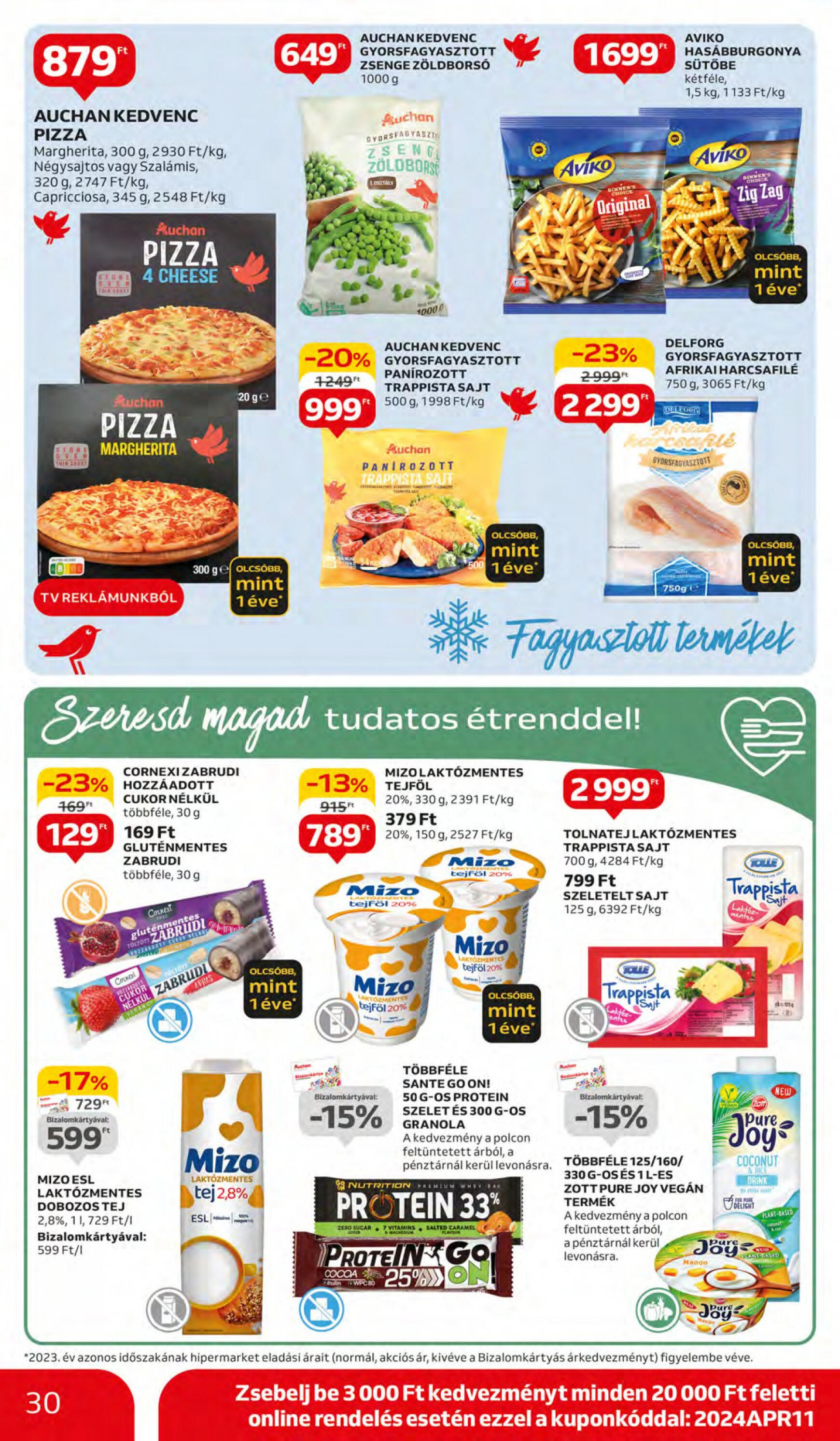 auchan - Aktuális újság Auchan 04.11. - 04.17. - page: 30