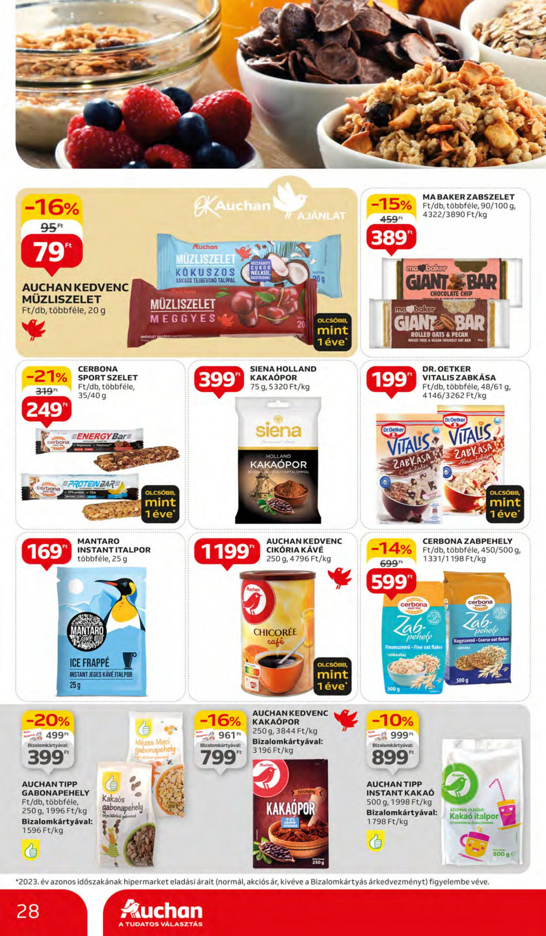 auchan - Aktuális újság Auchan 04.11. - 04.17. - page: 28