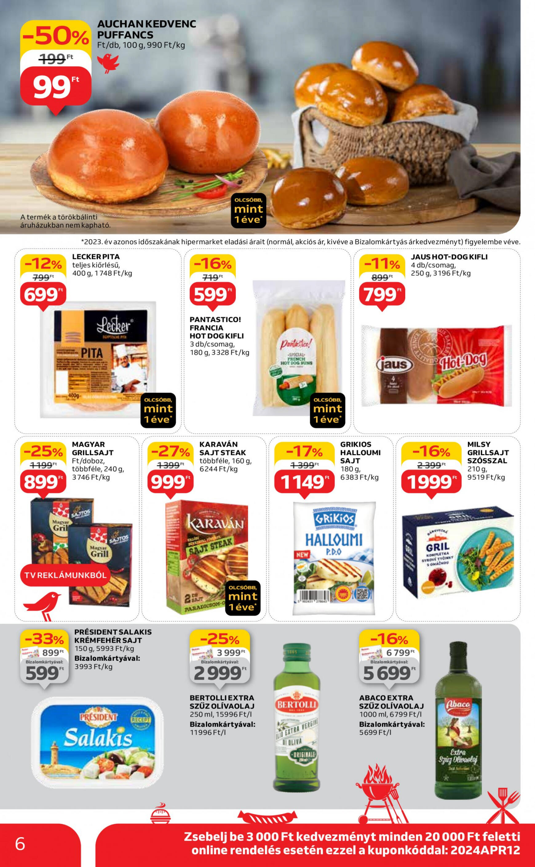 auchan - Aktuális újság Auchan 04.18. - 04.24. - page: 6