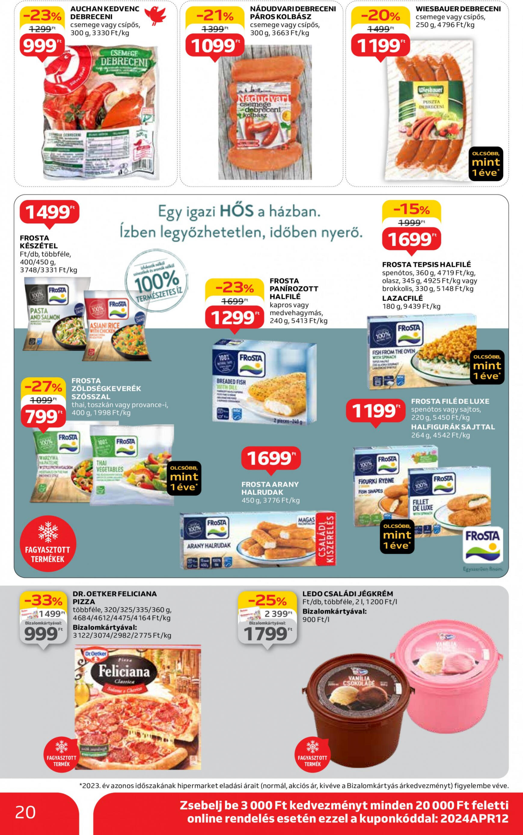 auchan - Aktuális újság Auchan 04.18. - 04.24. - page: 20