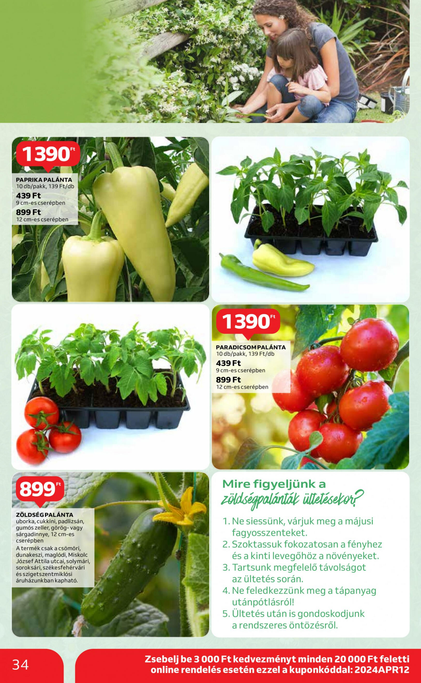 auchan - Aktuális újság Auchan 04.18. - 04.24. - page: 34