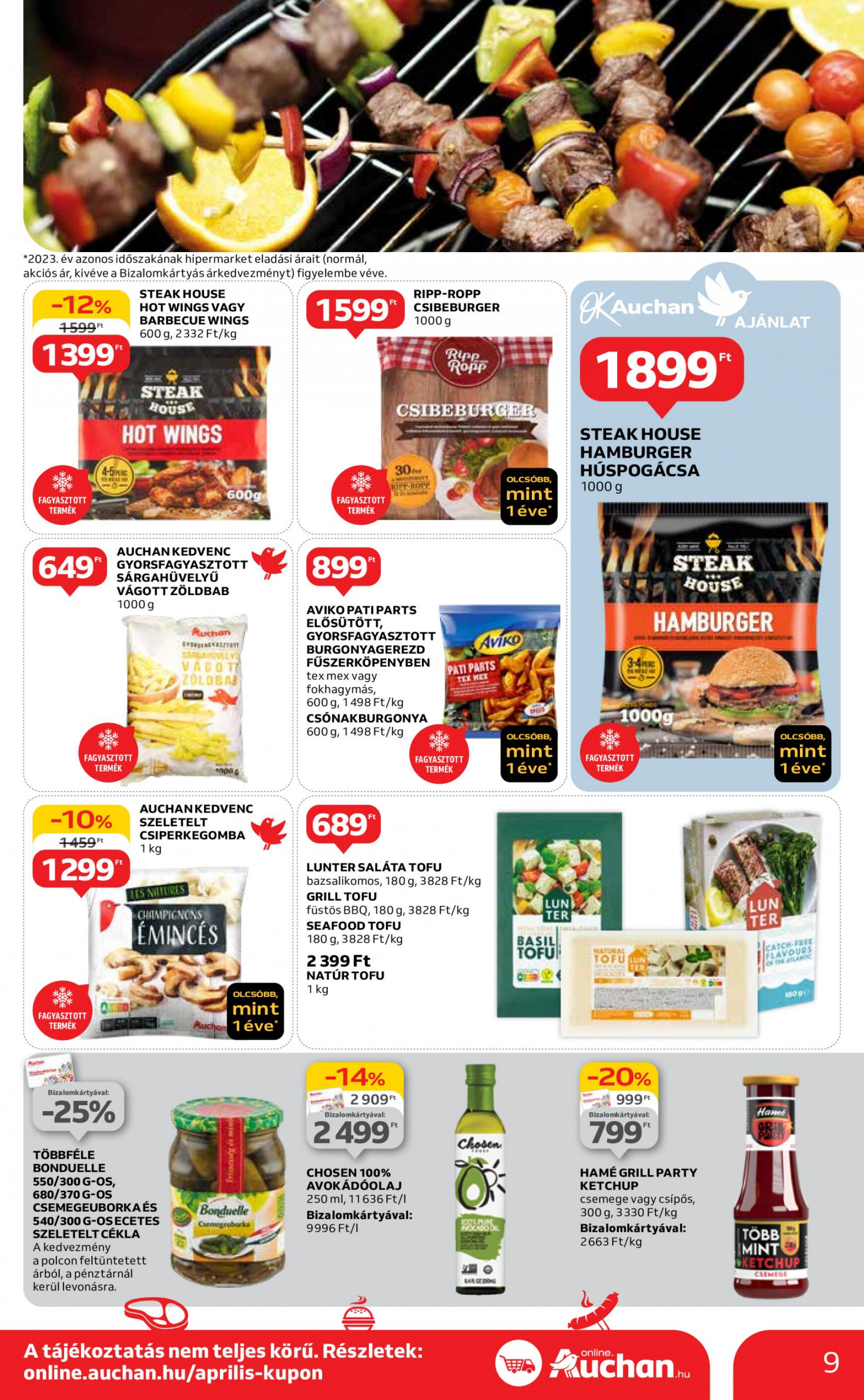 auchan - Aktuális újság Auchan 04.18. - 04.24. - page: 9