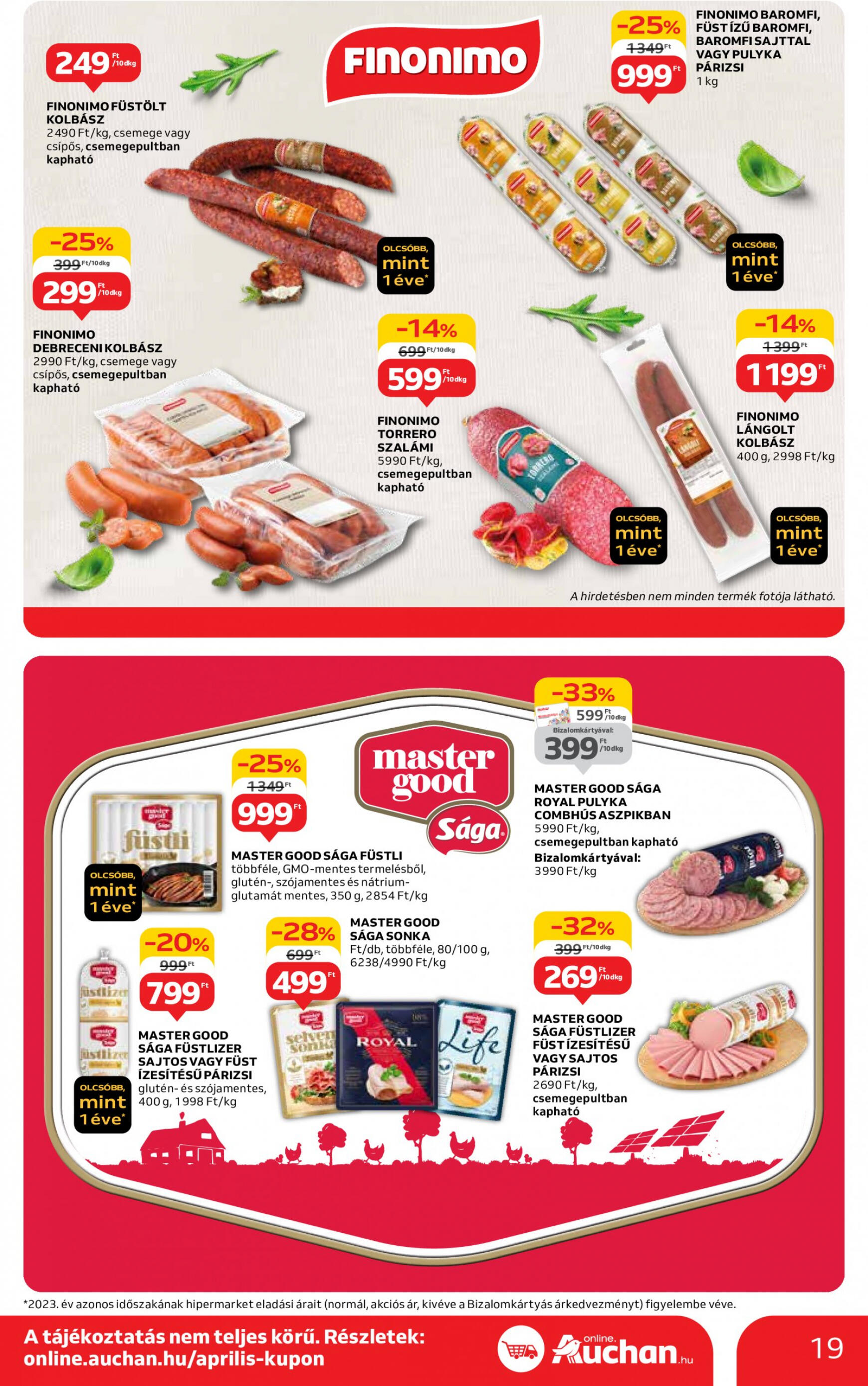 auchan - Aktuális újság Auchan 04.18. - 04.24. - page: 19