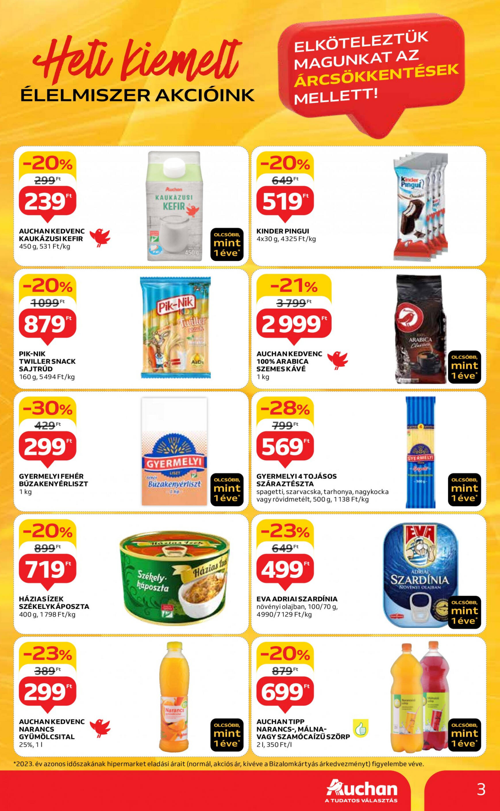 auchan - Aktuális újság Auchan 04.18. - 04.24. - page: 3