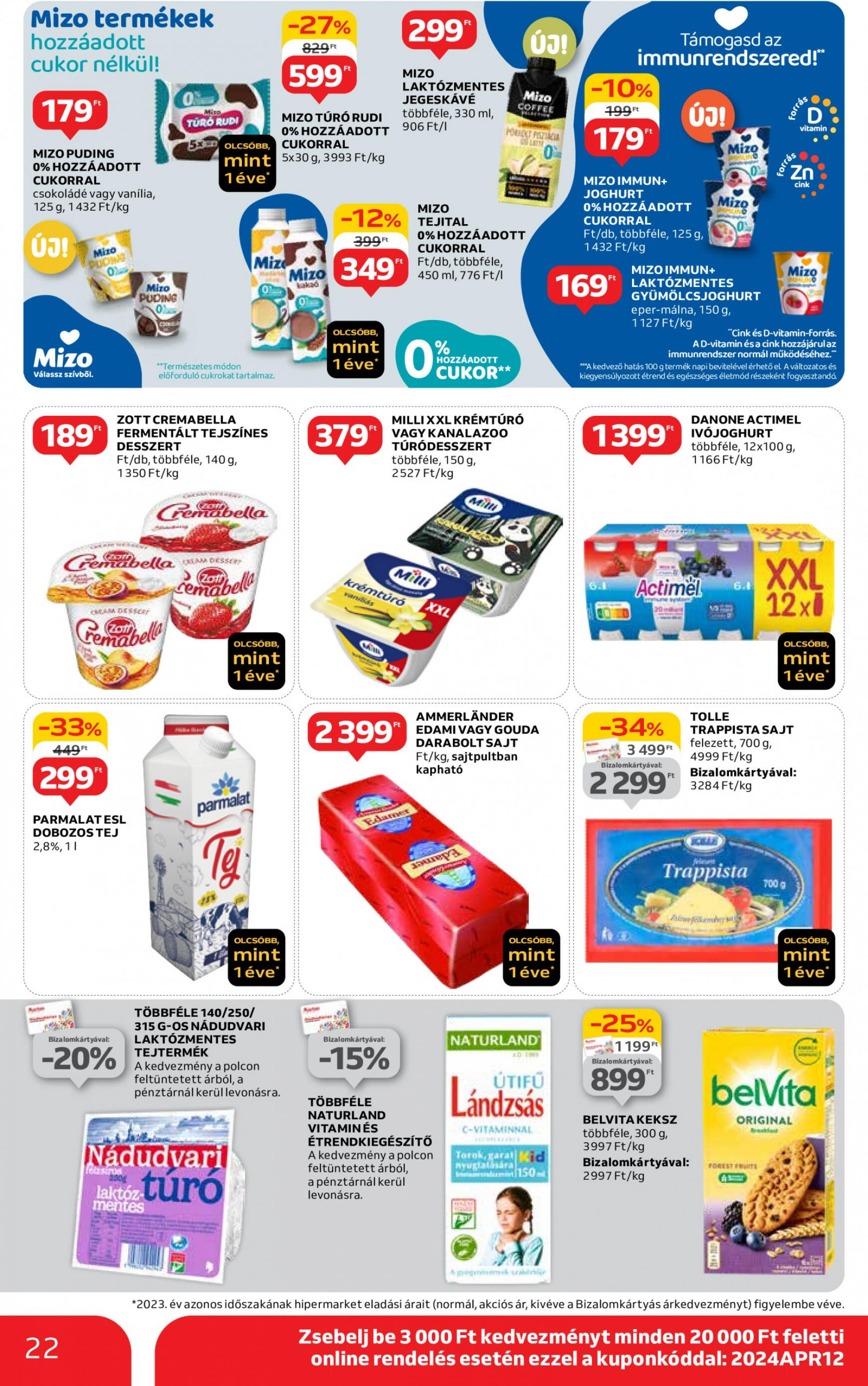 auchan - Aktuális újság Auchan 04.18. - 04.24. - page: 22