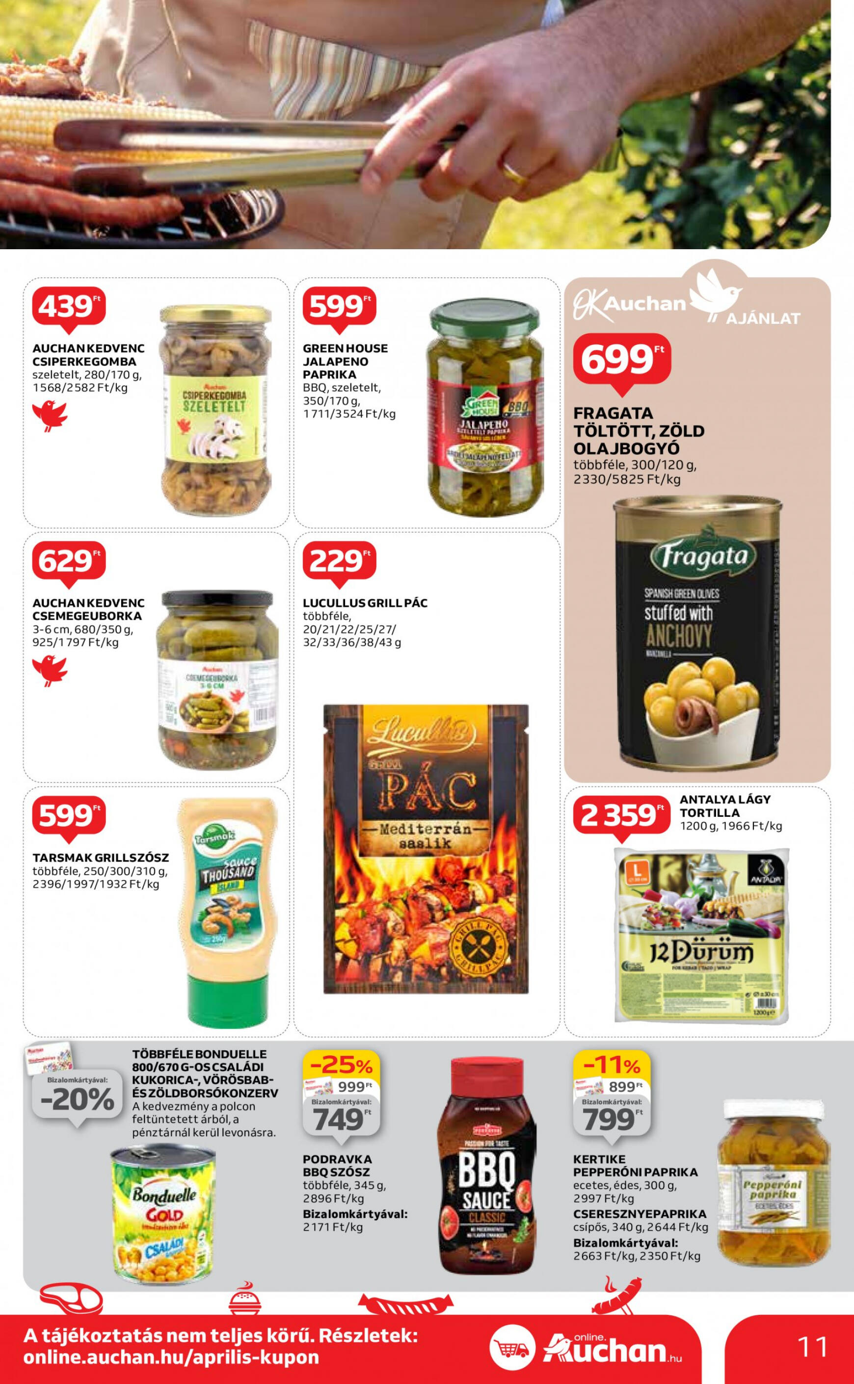 auchan - Aktuális újság Auchan 04.18. - 04.24. - page: 11