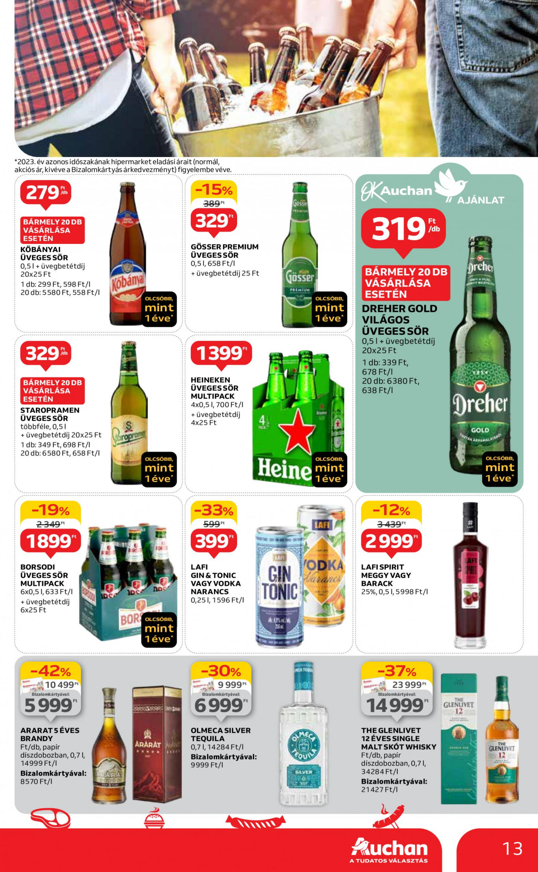 auchan - Aktuális újság Auchan 04.18. - 04.24. - page: 13