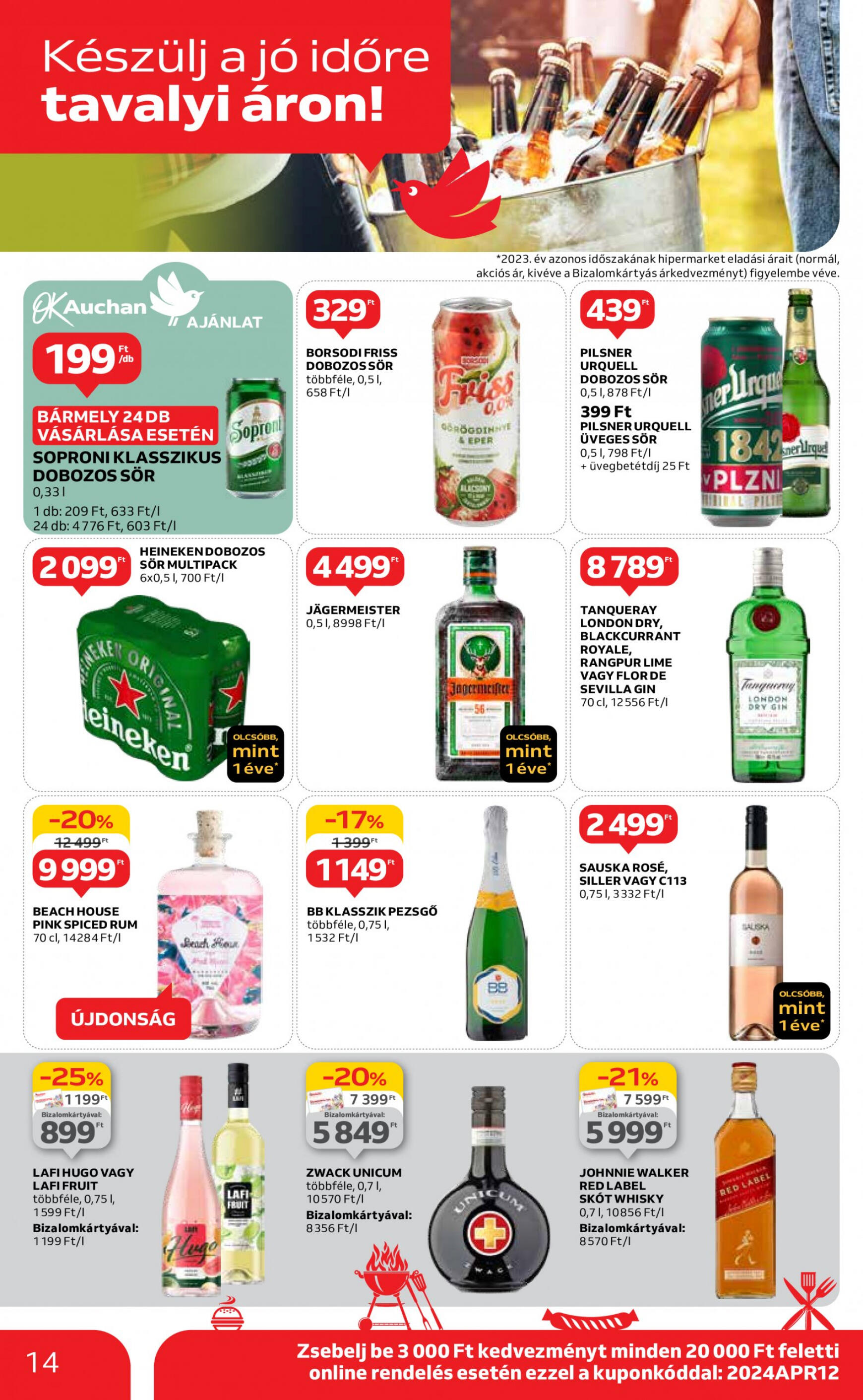 auchan - Aktuális újság Auchan 04.18. - 04.24. - page: 14