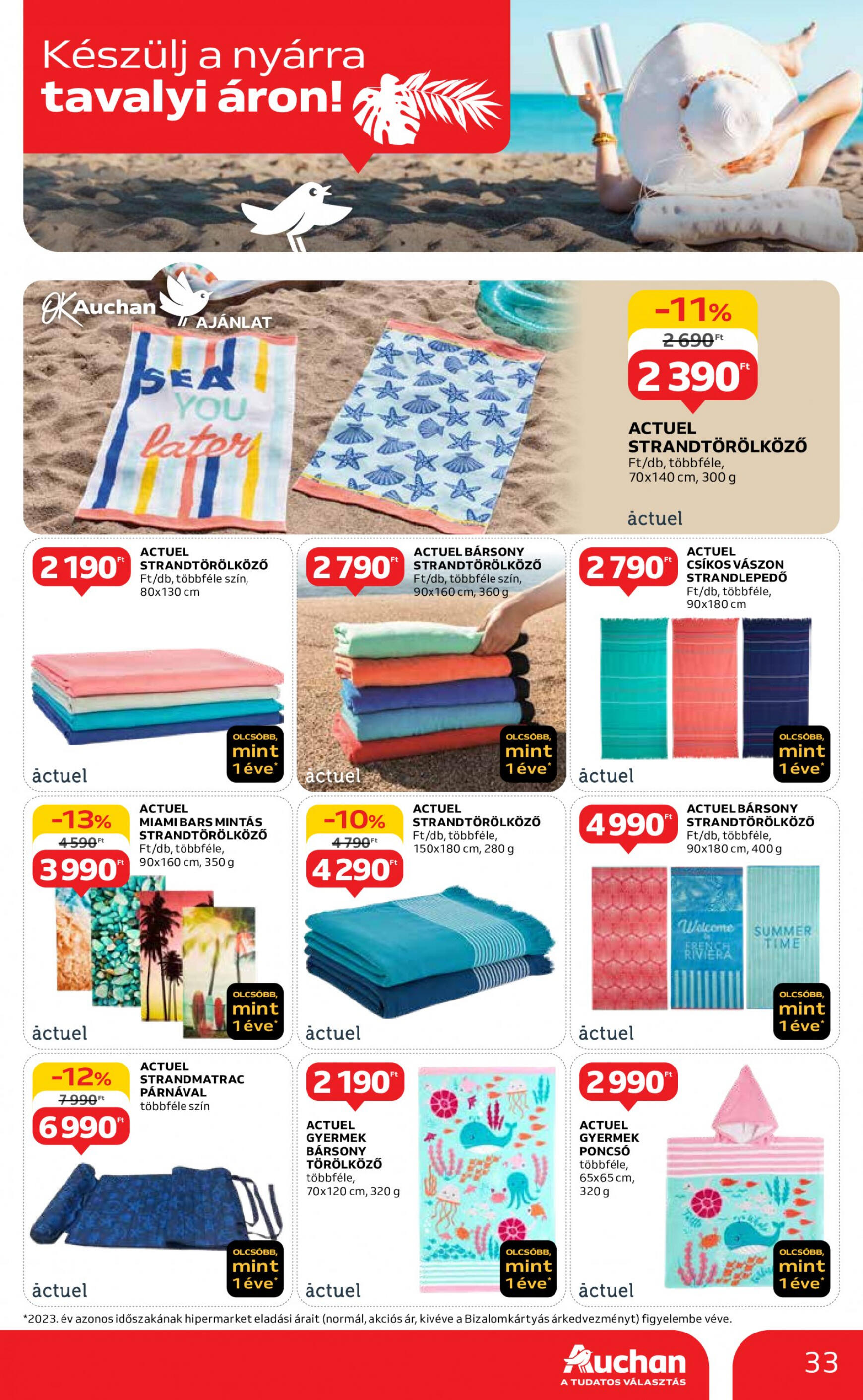 auchan - Aktuális újság Auchan 04.18. - 04.24. - page: 33