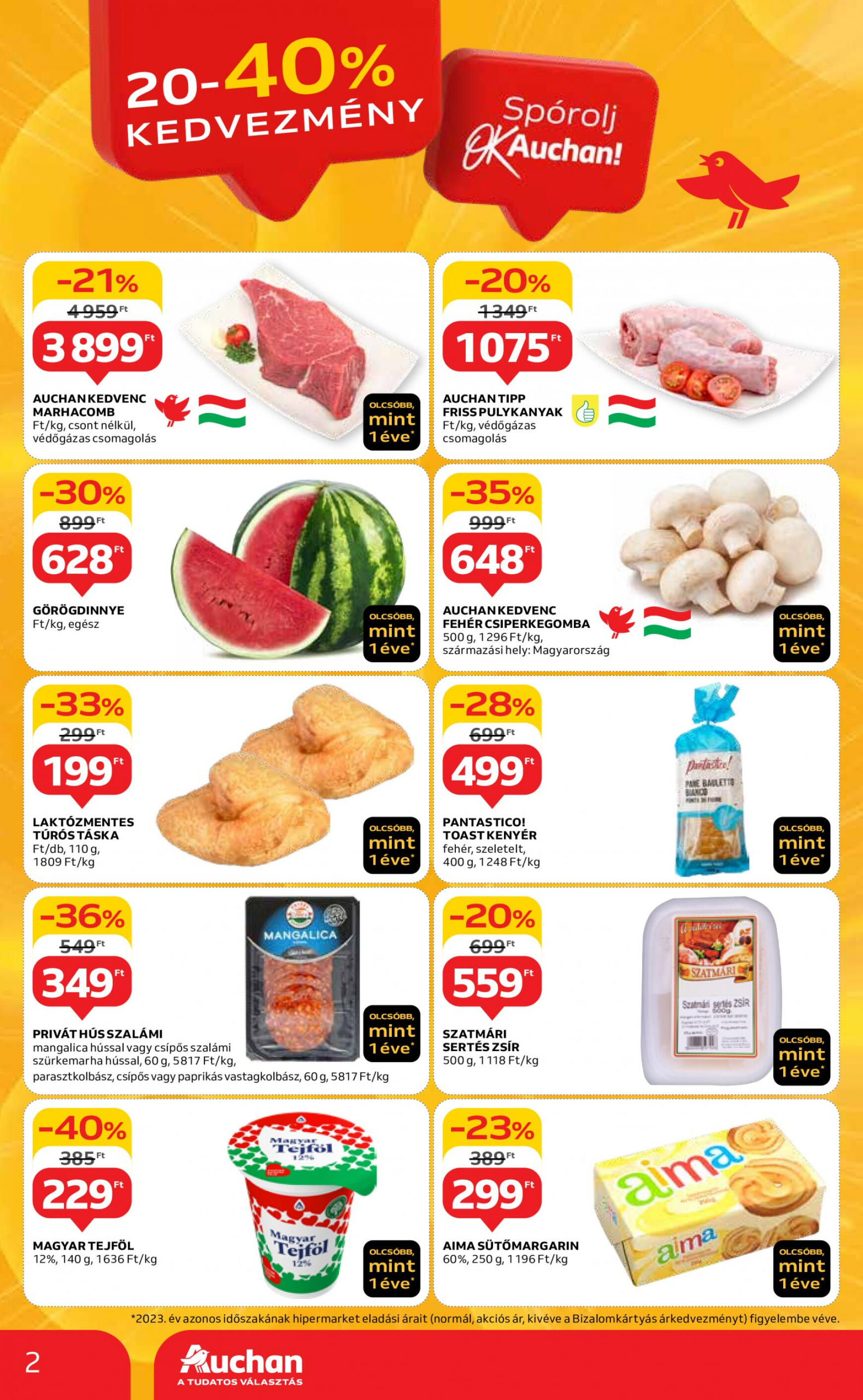 auchan - Aktuális újság Auchan 04.18. - 04.24. - page: 2