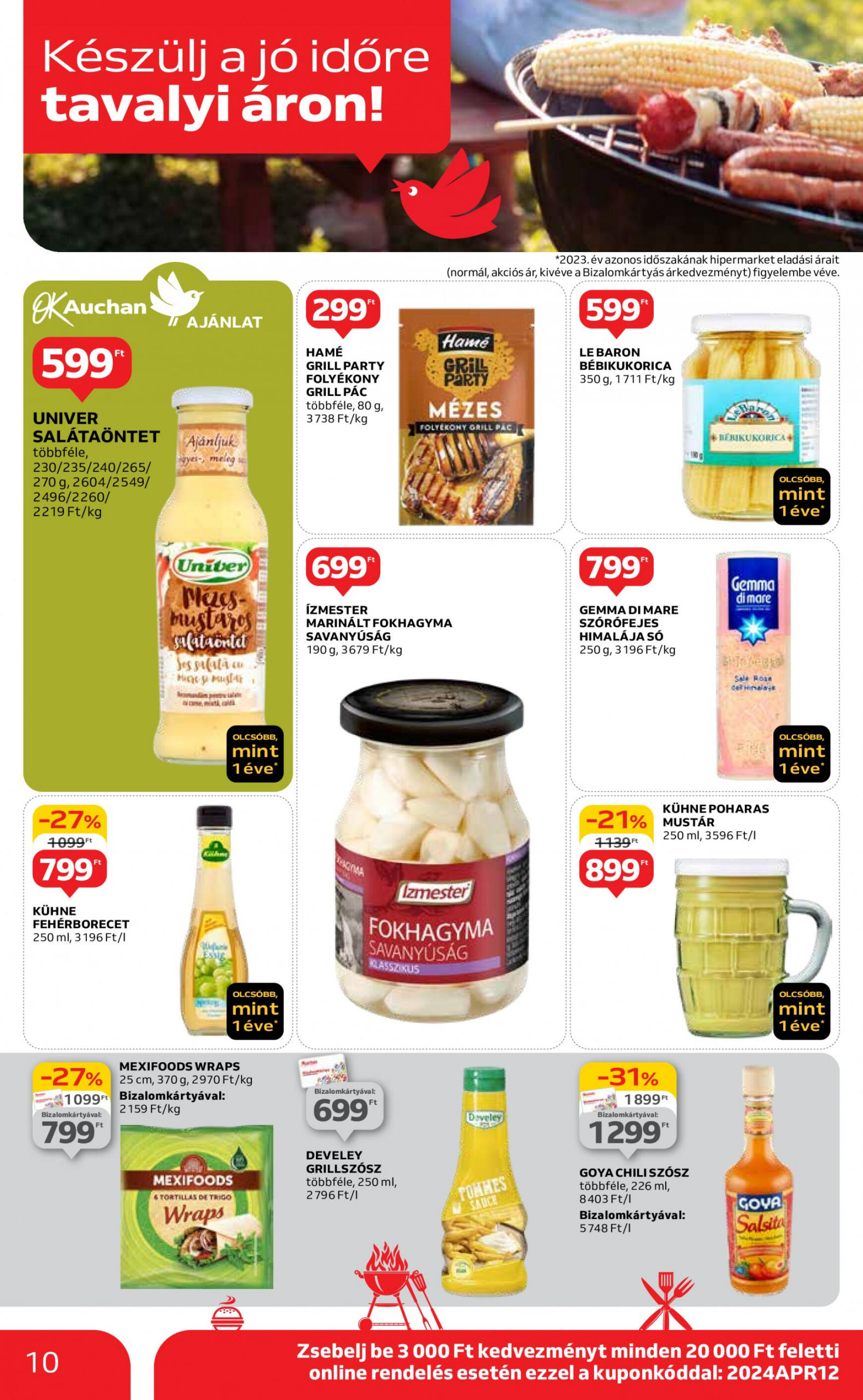 auchan - Aktuális újság Auchan 04.18. - 04.24. - page: 10