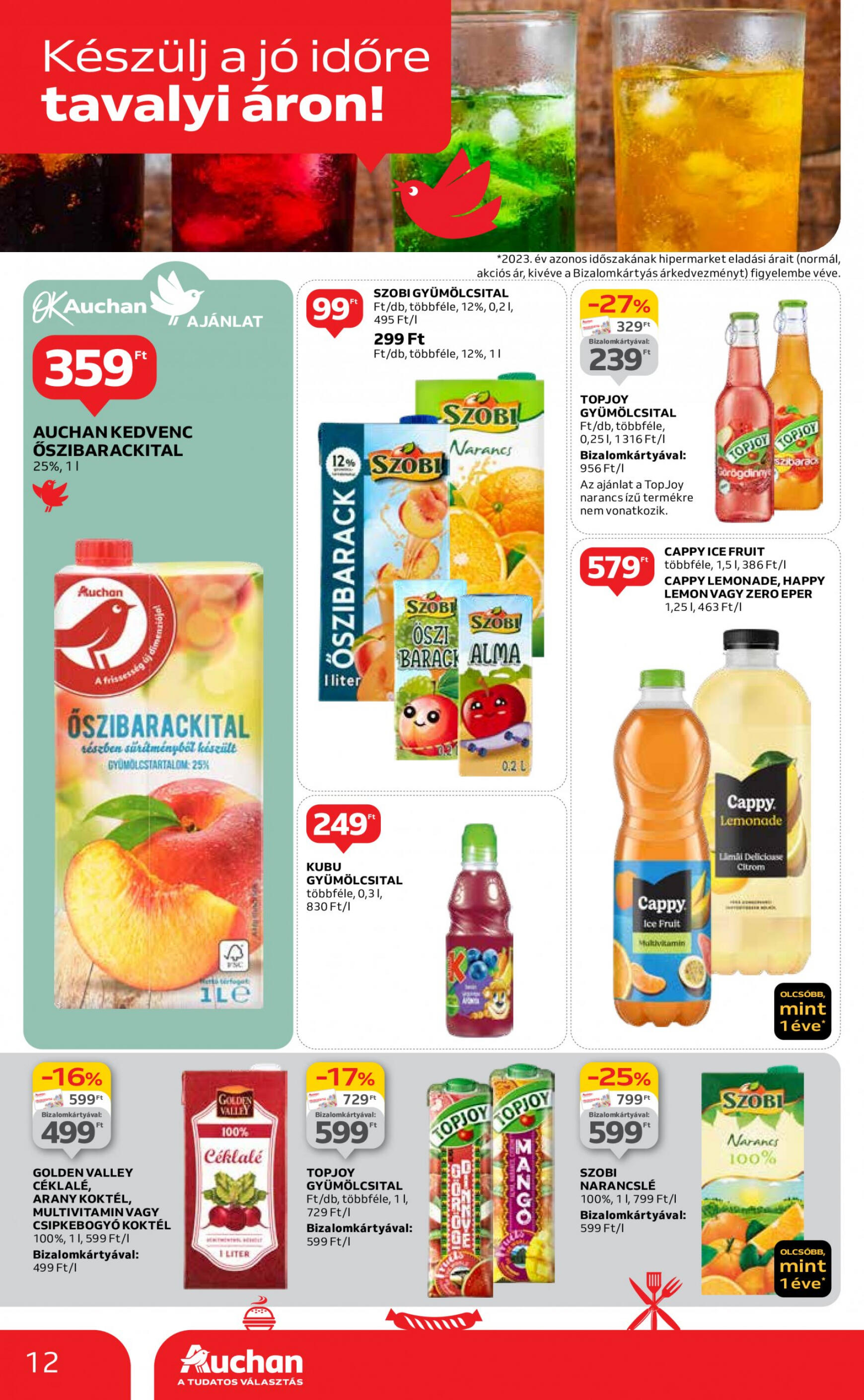 auchan - Aktuális újság Auchan 04.18. - 04.24. - page: 12