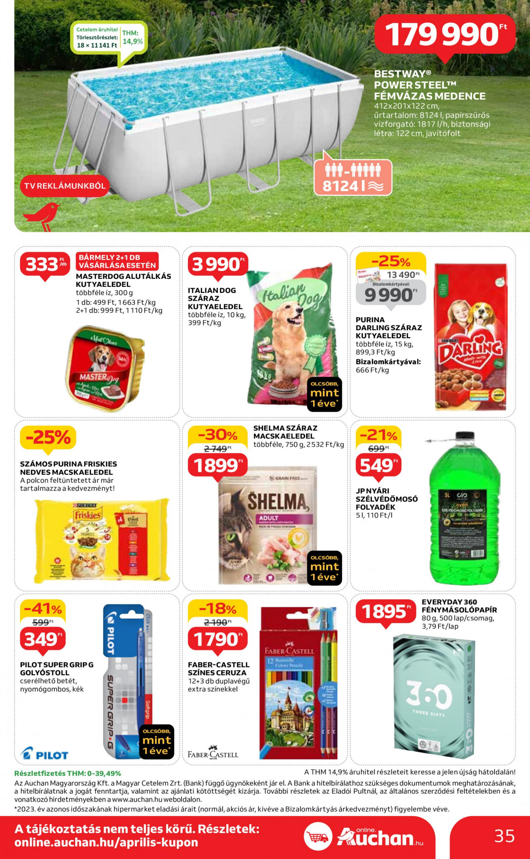 auchan - Aktuális újság Auchan 04.18. - 04.24. - page: 35