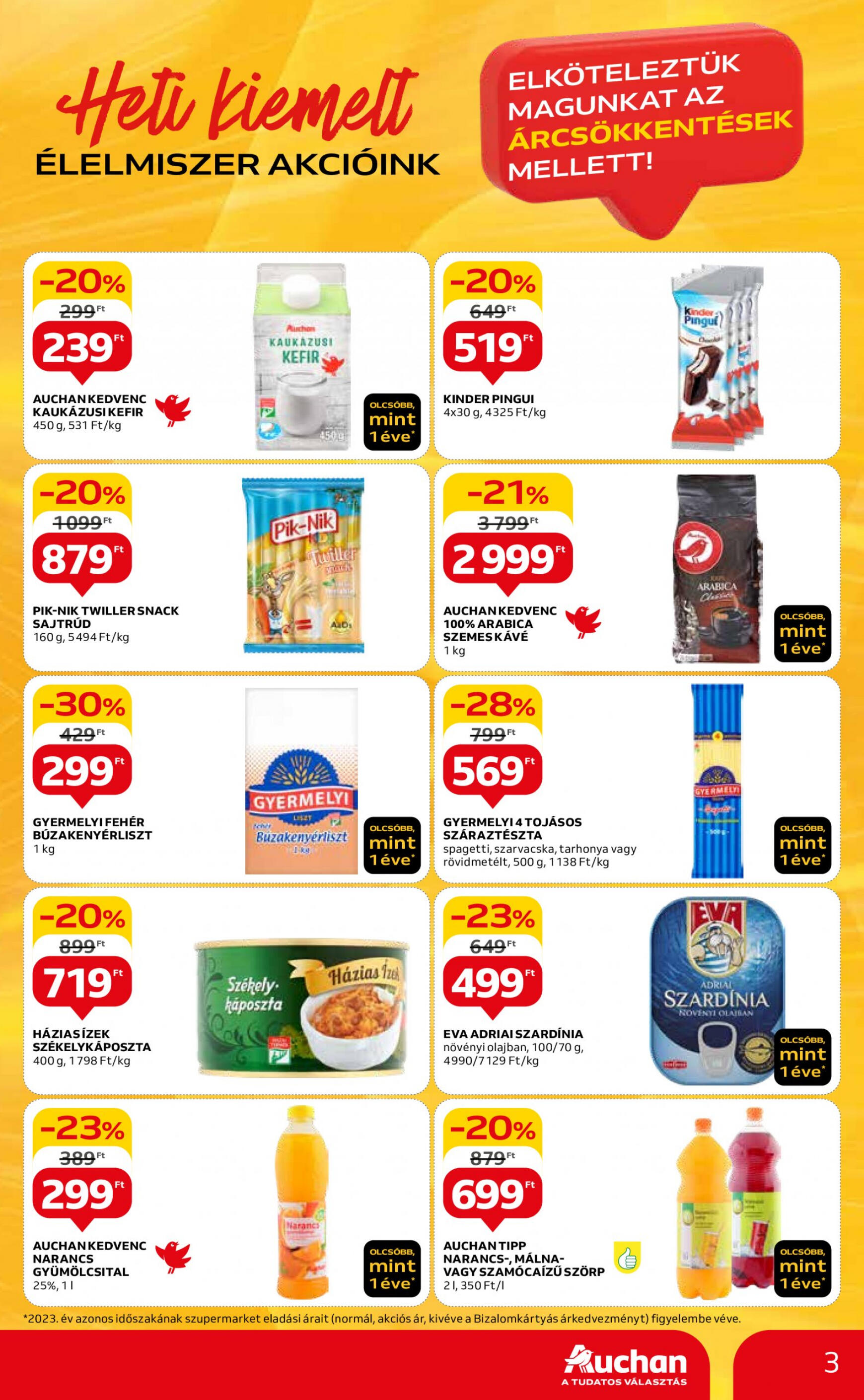 auchan - Aktuális újság Auchan szupermarket 04.18. - 04.24. - page: 3