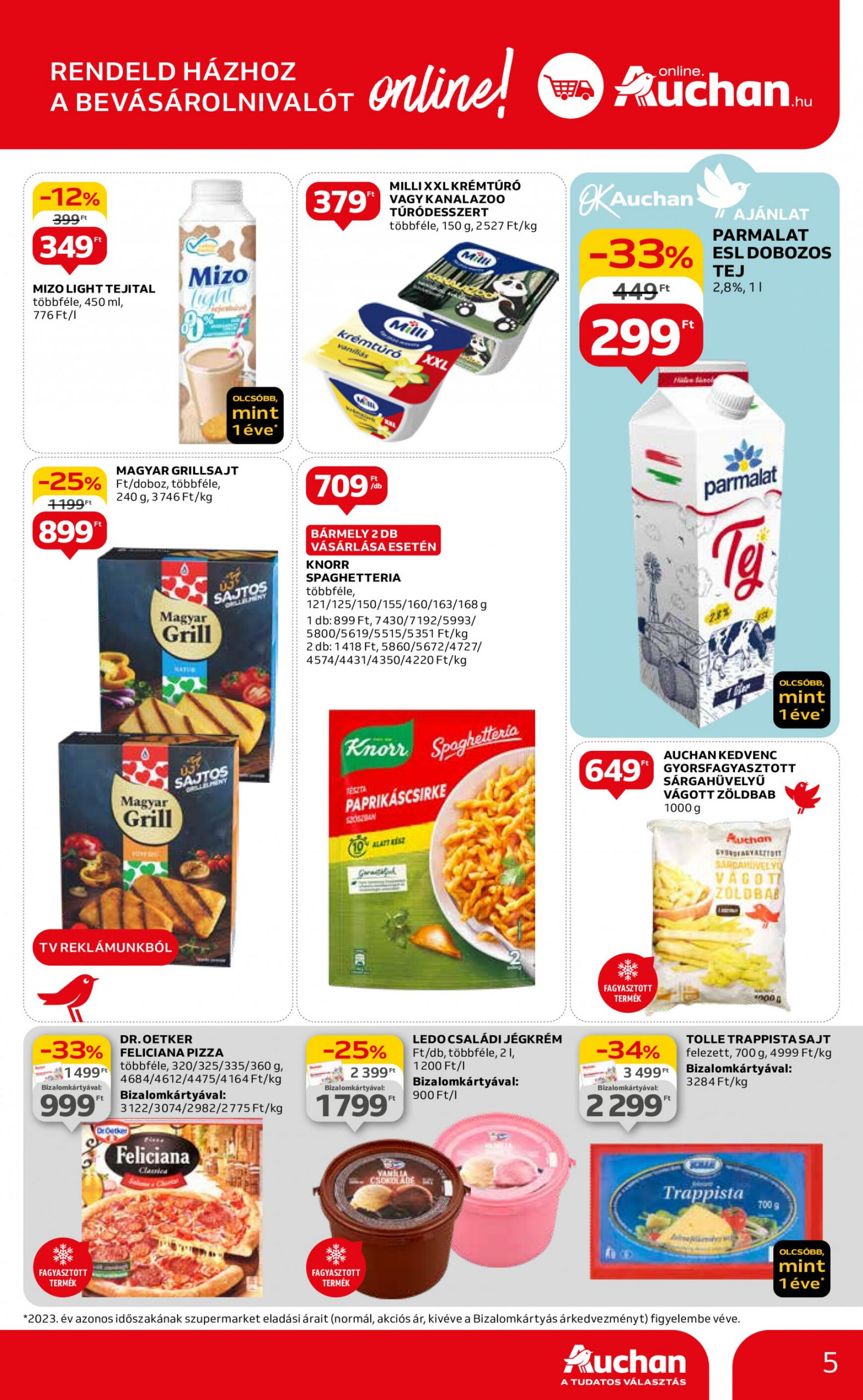 auchan - Aktuális újság Auchan szupermarket 04.18. - 04.24. - page: 5