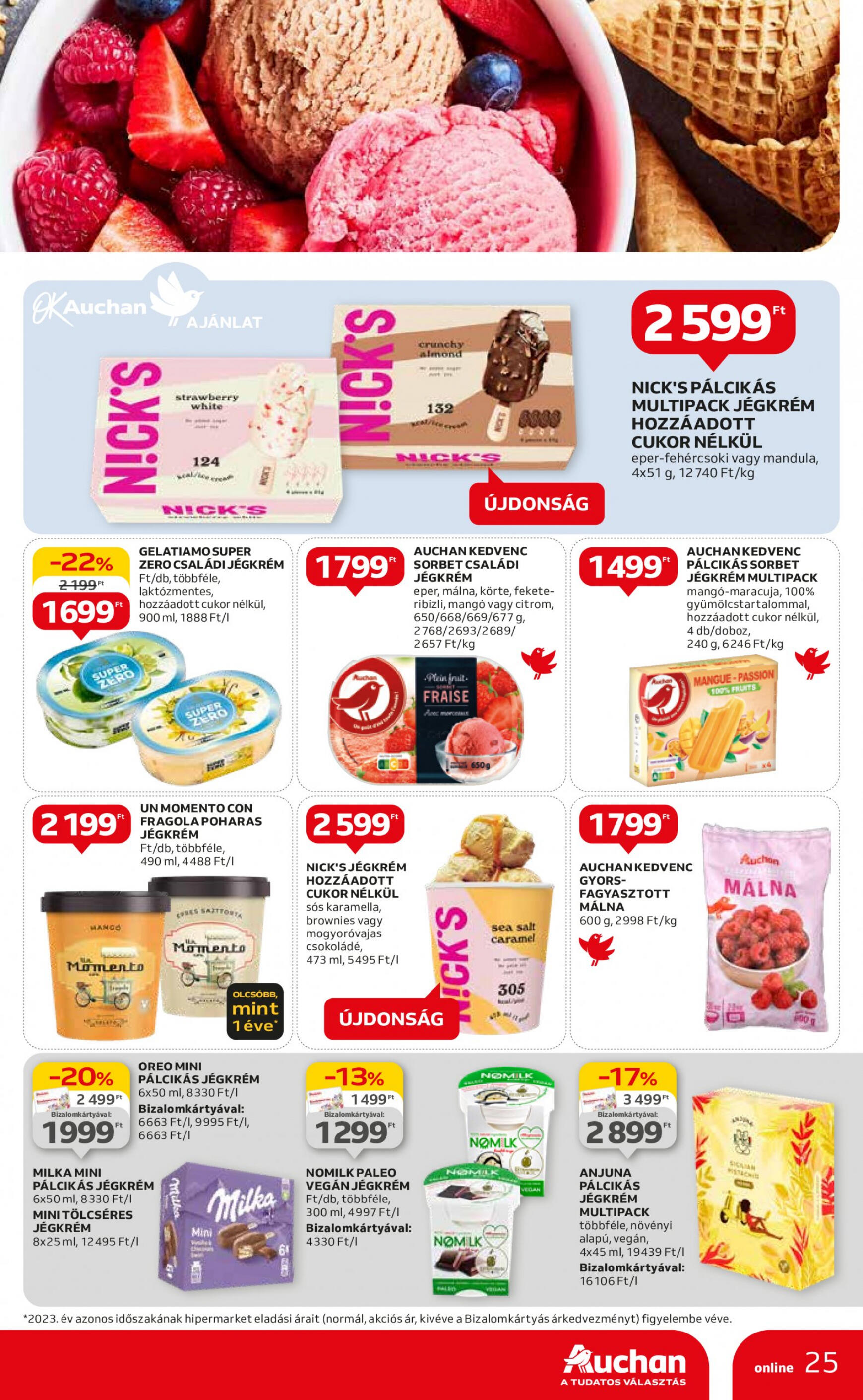 auchan - Aktuális újság Auchan 04.25. - 04.30. - page: 25