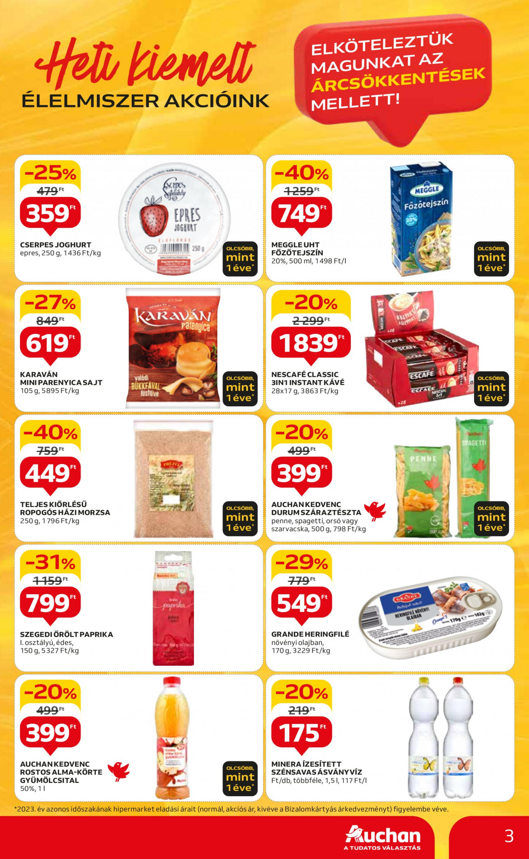 auchan - Aktuális újság Auchan 04.25. - 04.30. - page: 3