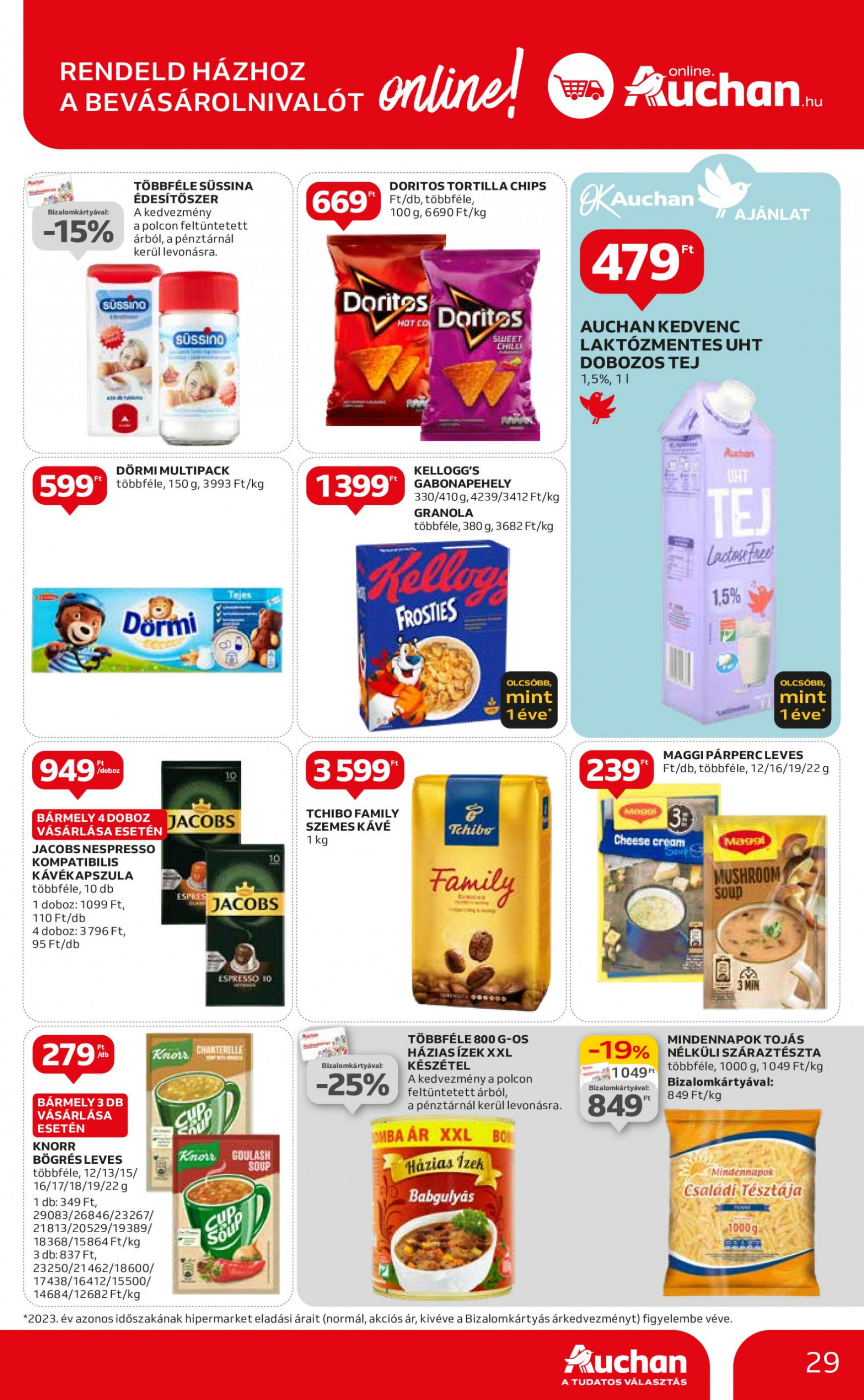 auchan - Aktuális újság Auchan 04.25. - 04.30. - page: 29