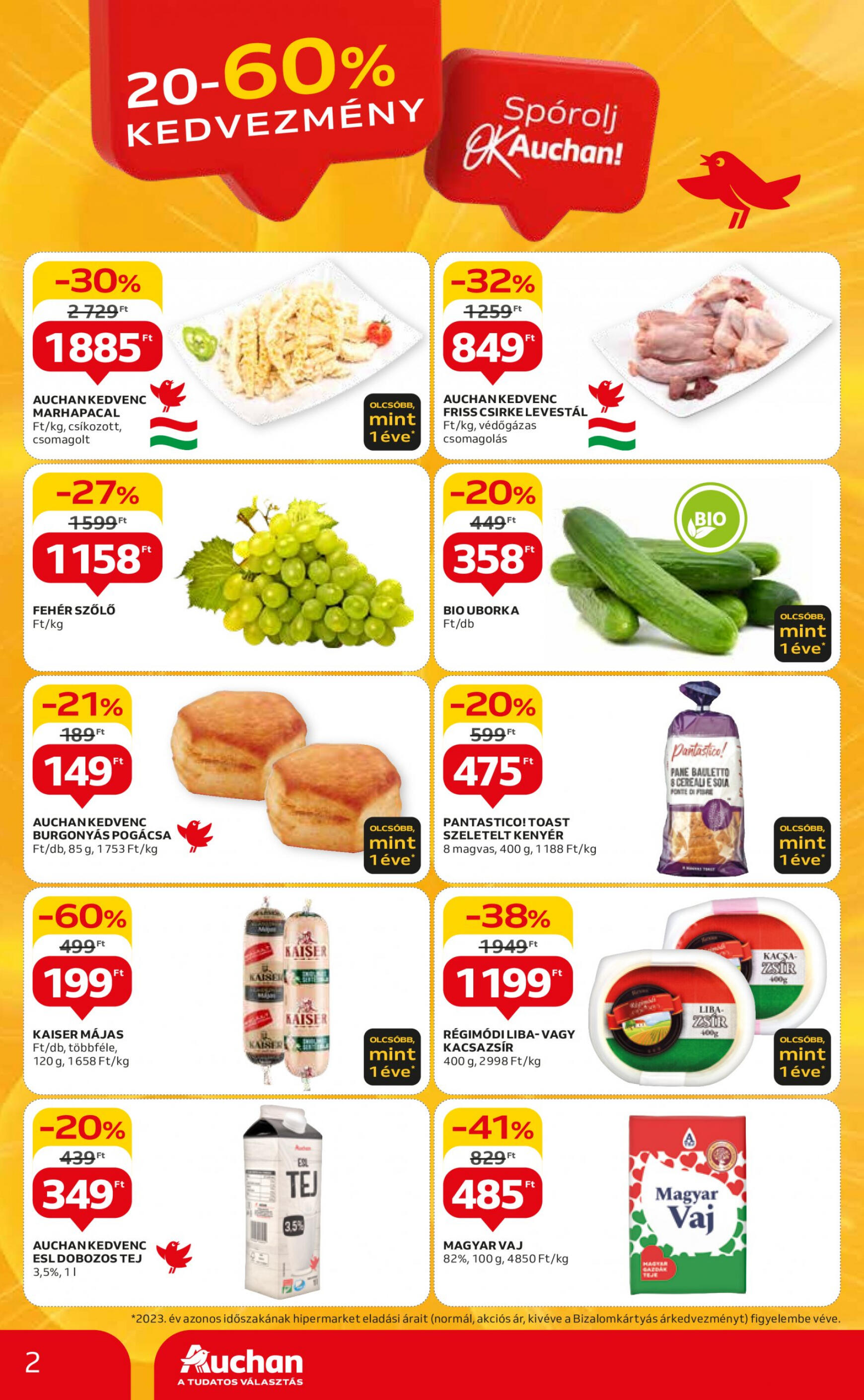 auchan - Aktuális újság Auchan 04.25. - 04.30. - page: 2