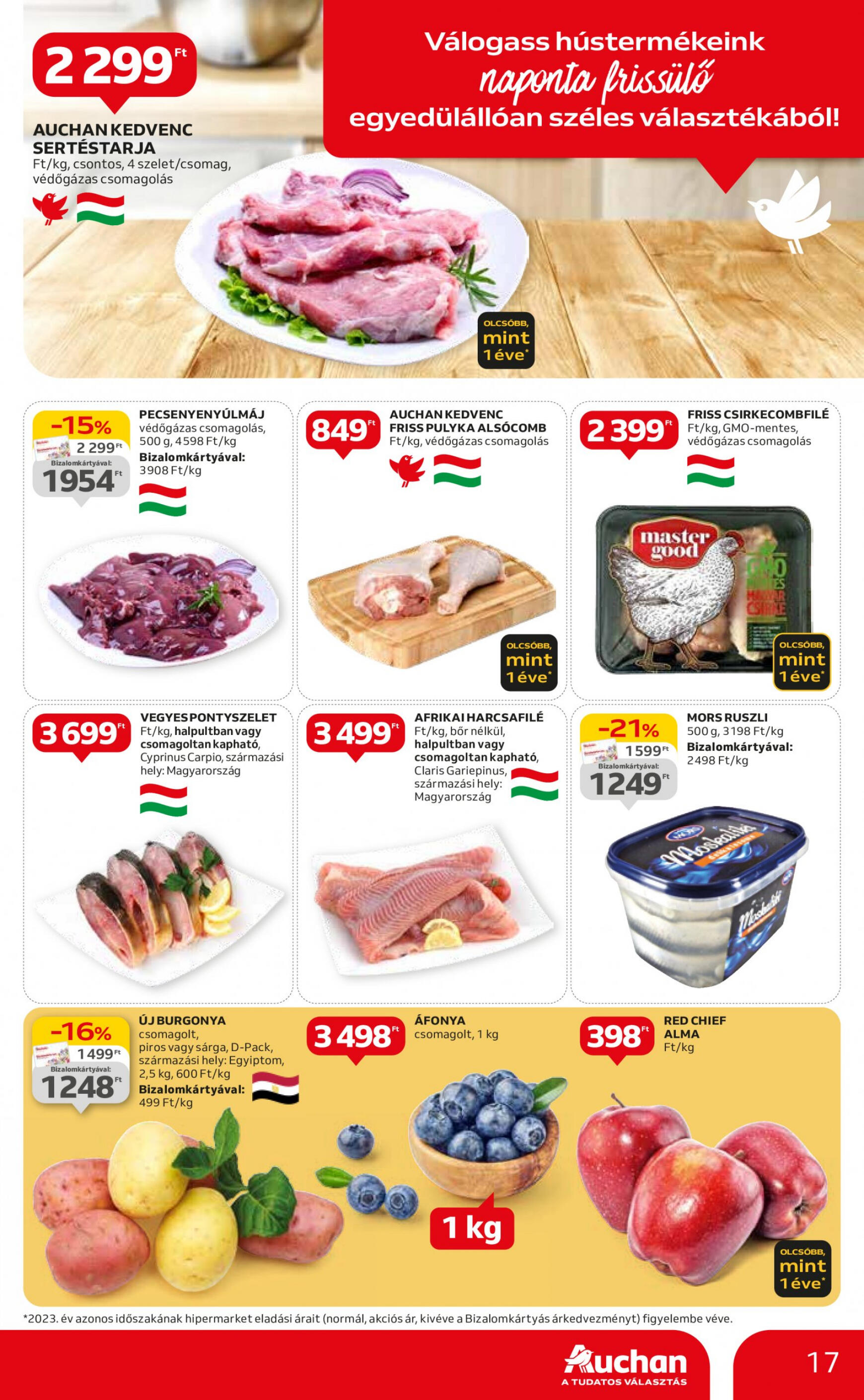 auchan - Aktuális újság Auchan 04.25. - 04.30. - page: 17