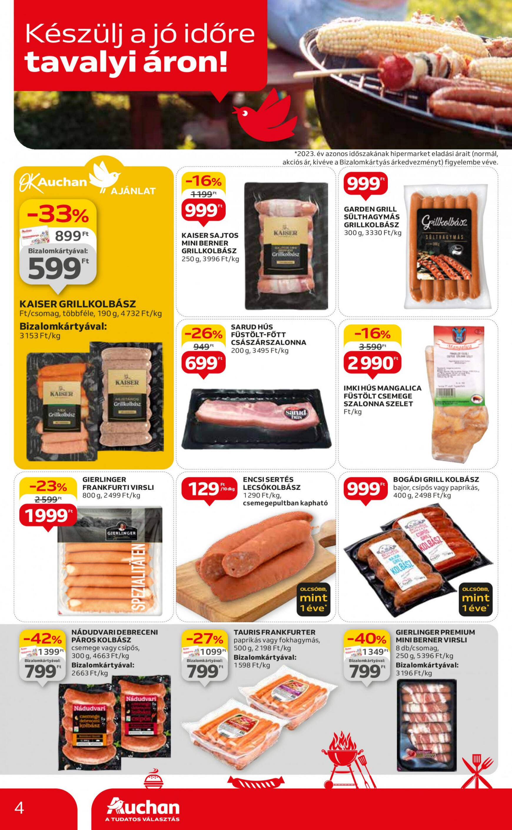 auchan - Aktuális újság Auchan 04.25. - 04.30. - page: 4