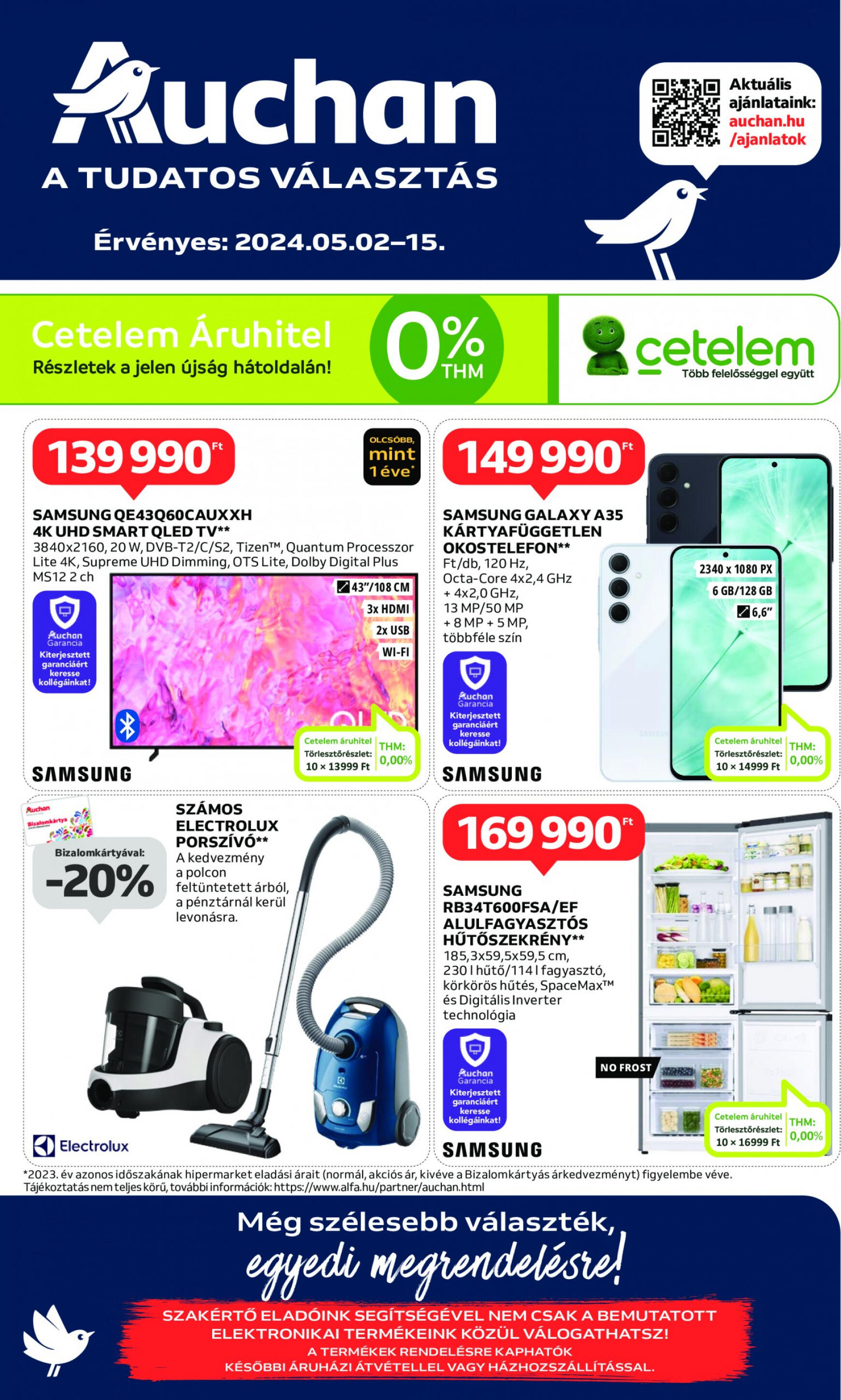 auchan - Aktuális újság Auchan 05.02. - 05.15. - page: 1