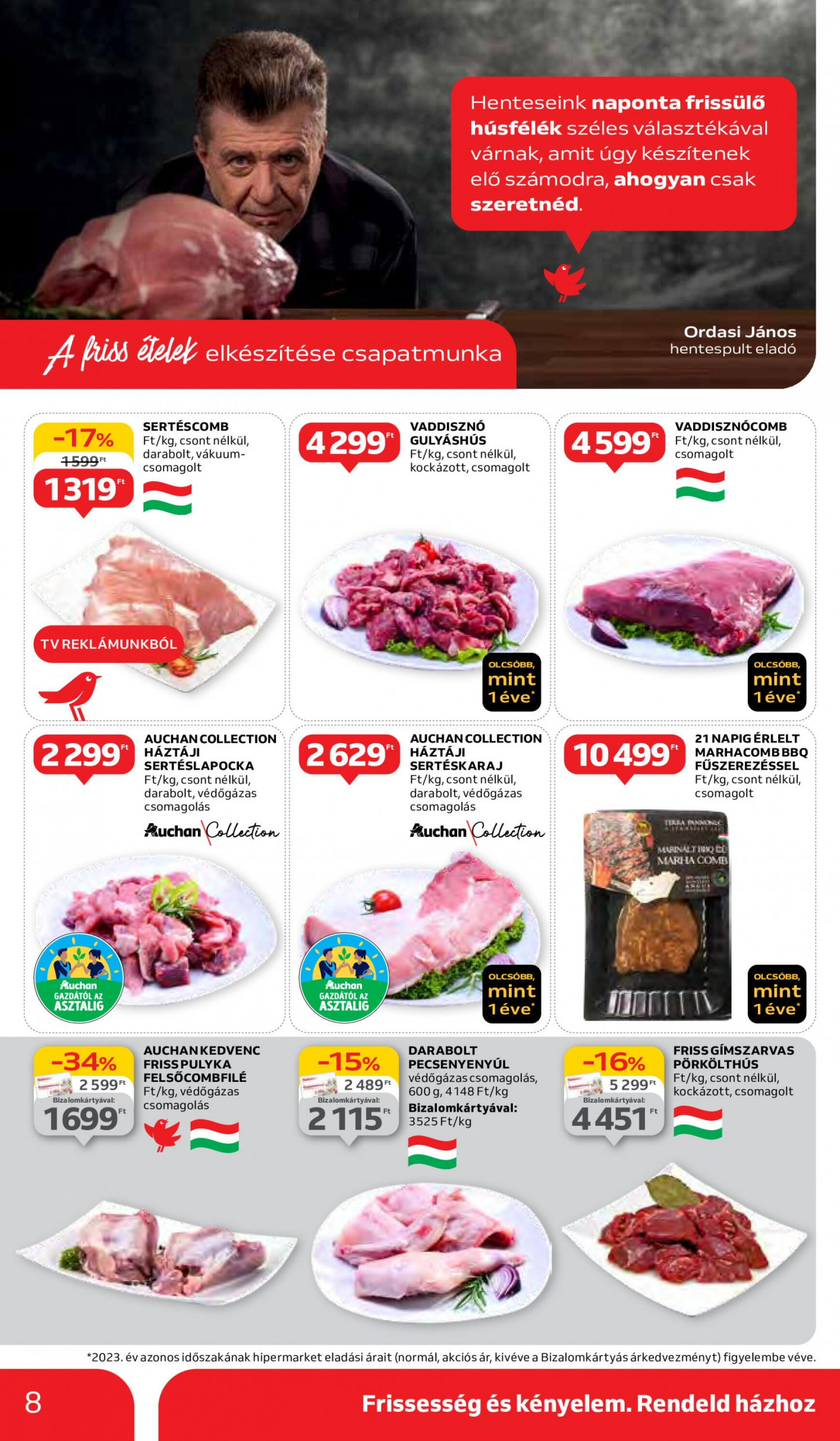 auchan - Aktuális újság Auchan 05.02. - 05.08. - page: 8