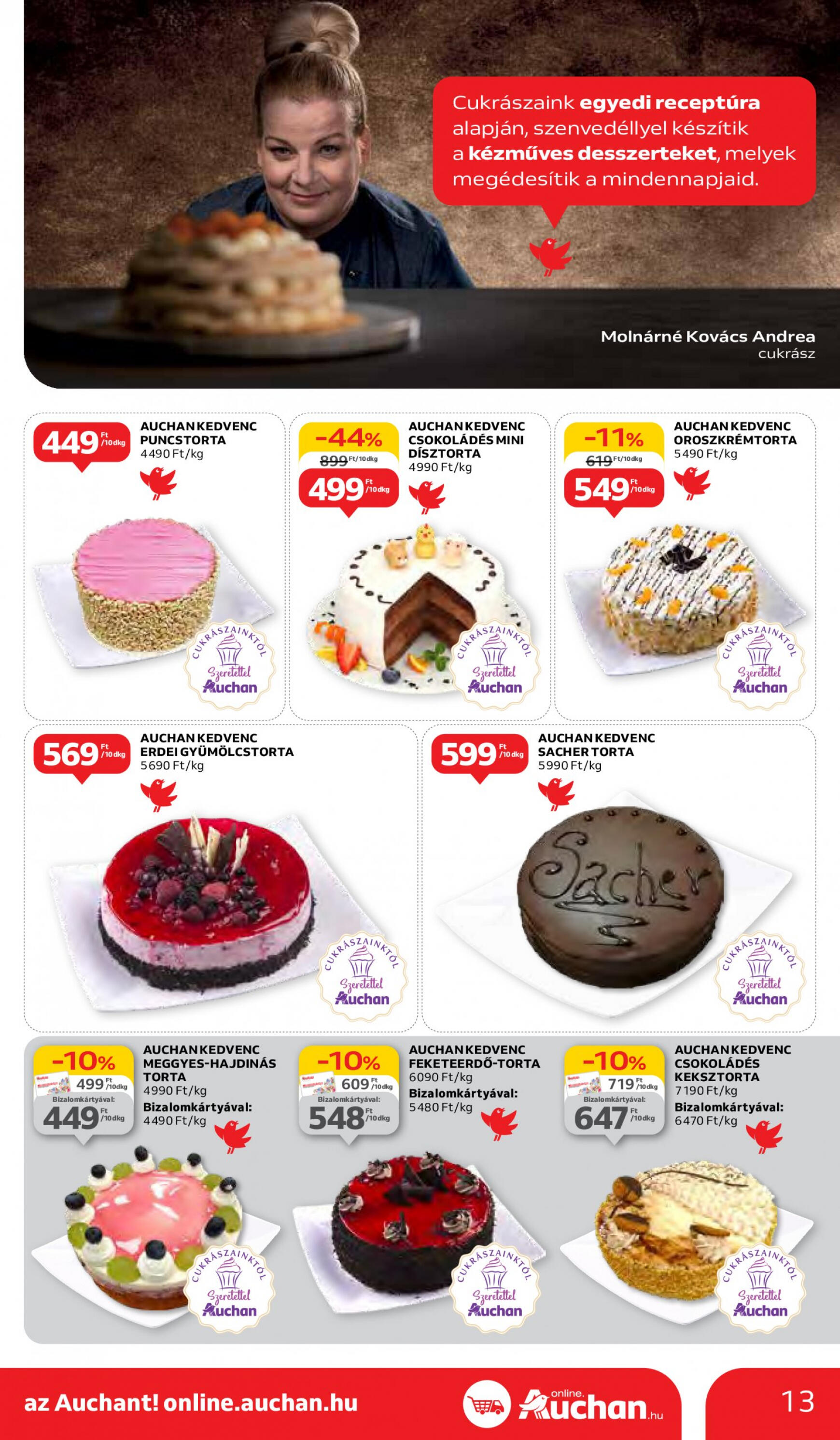 auchan - Aktuális újság Auchan 05.02. - 05.08. - page: 13